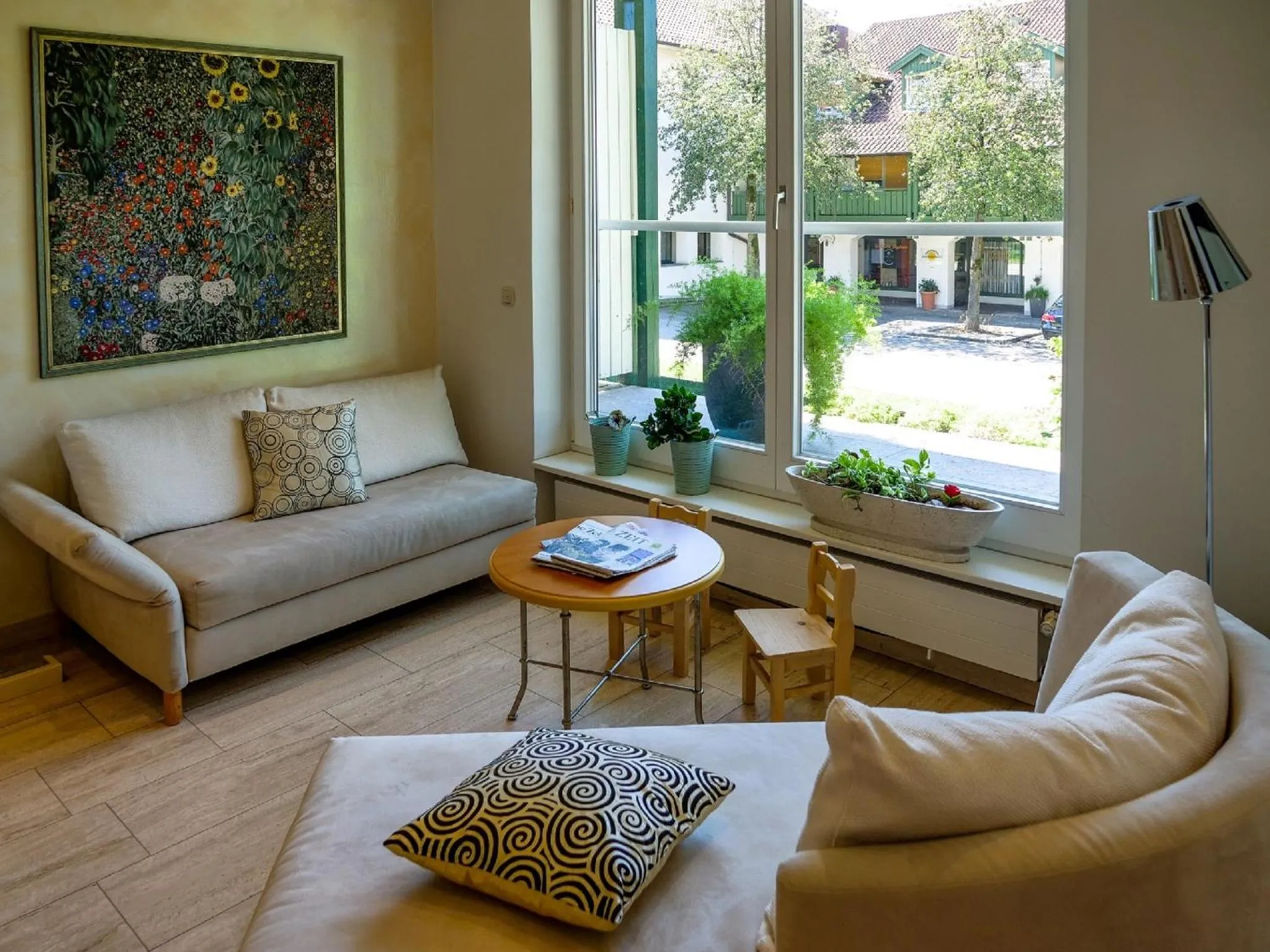 Lobby or reception in Hotel Garni Christl