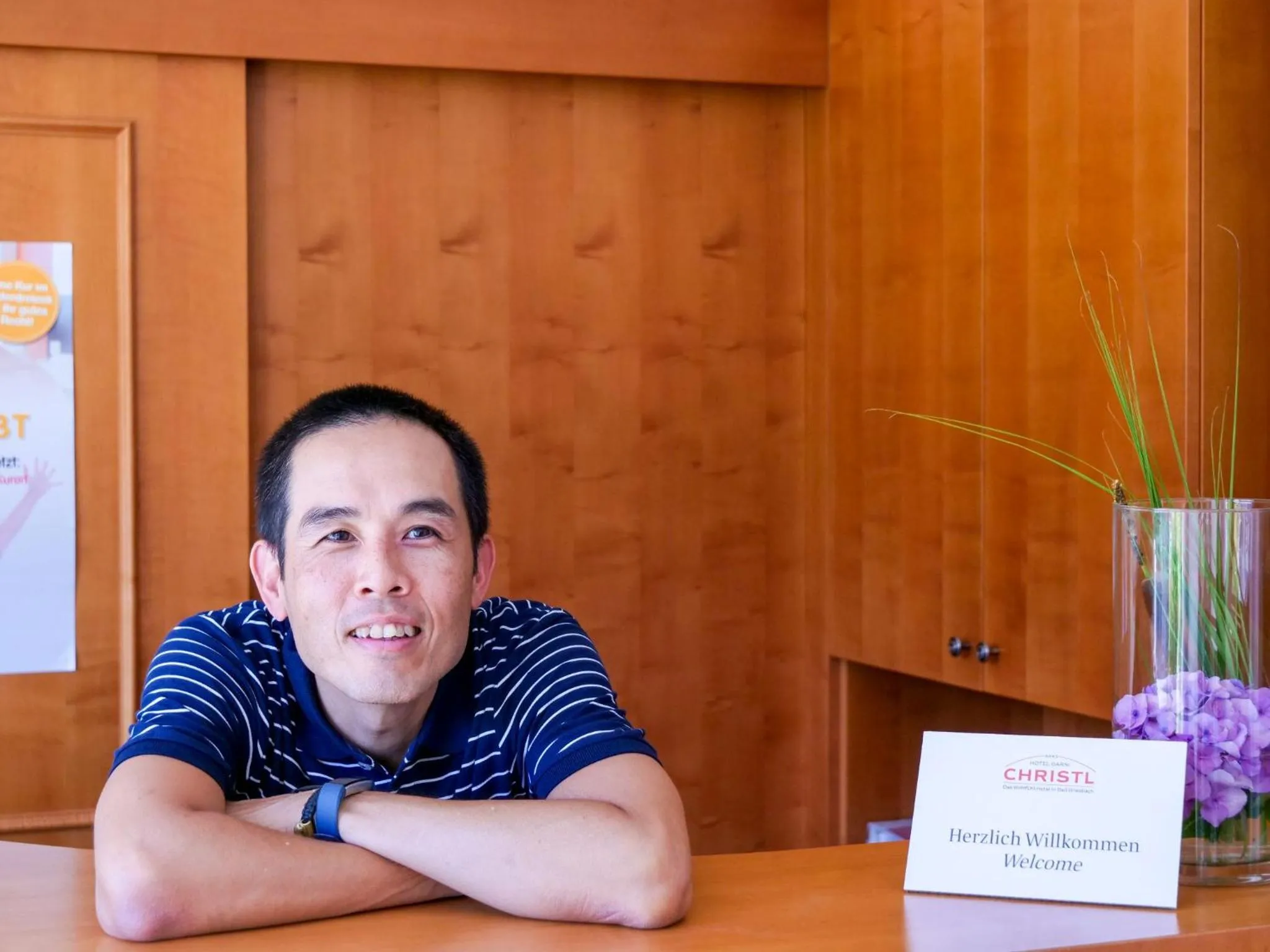 Lobby or reception in Hotel Garni Christl