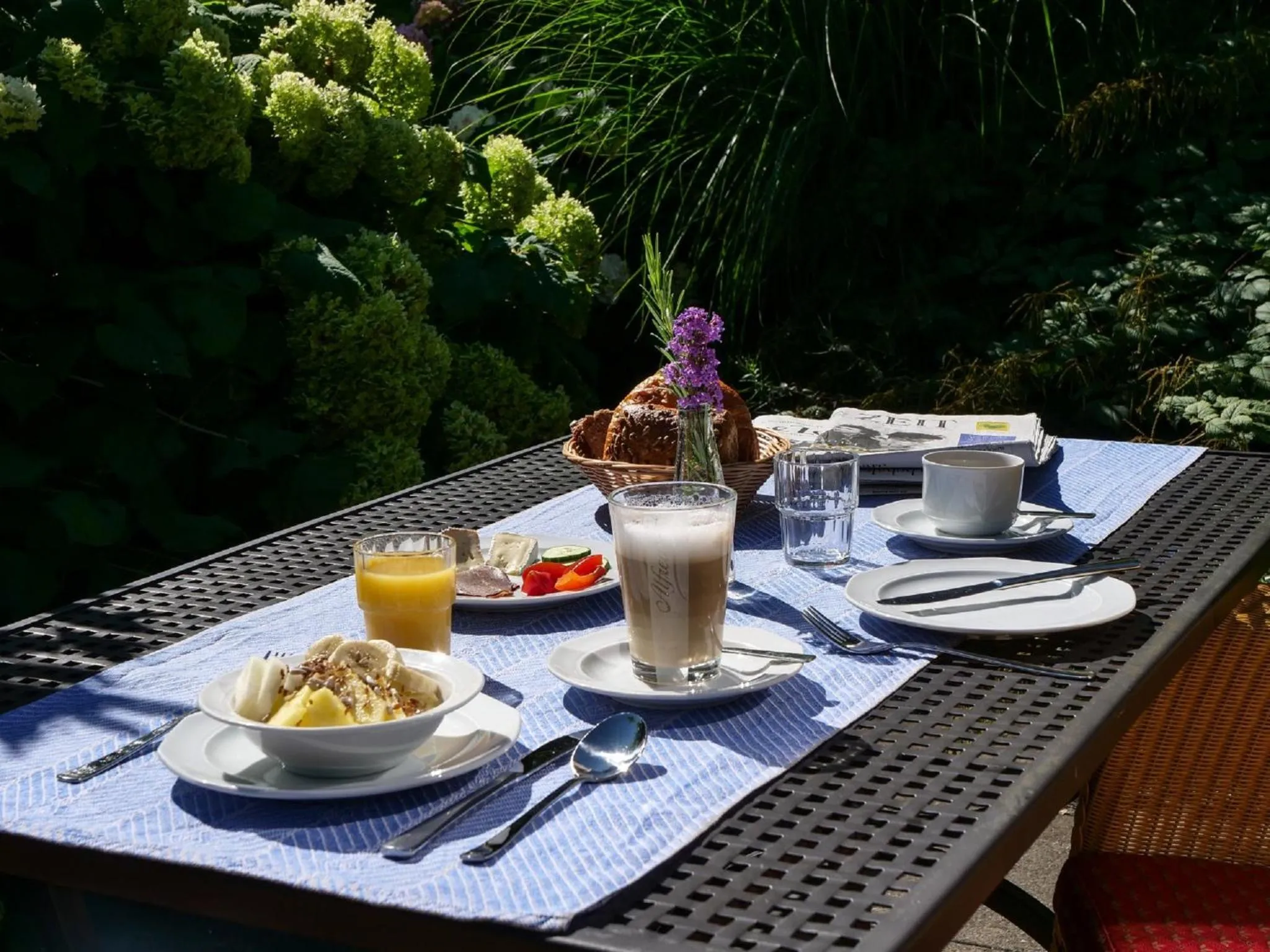 Garden in Hotel Garni Christl