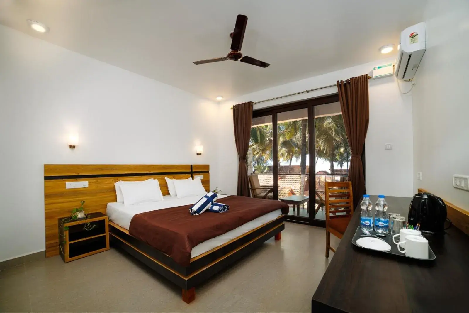 Deluxe Double Room in Om Shanti Beach Stay Patnem Deluxe Double Room in Om Shanti Beach Stay Patnem