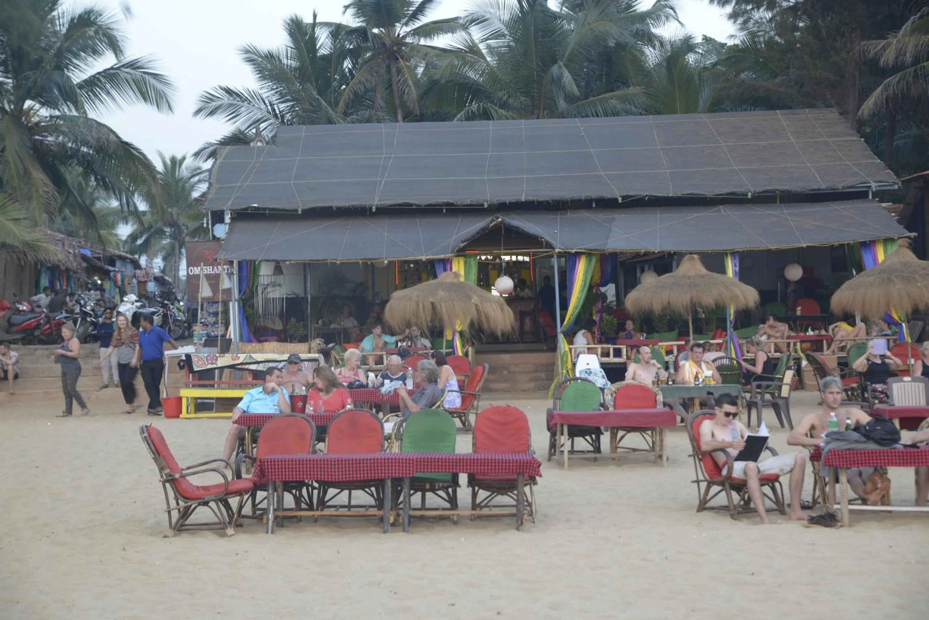 Restaurant/places to eat in Om Shanti Beach Stay Patnem