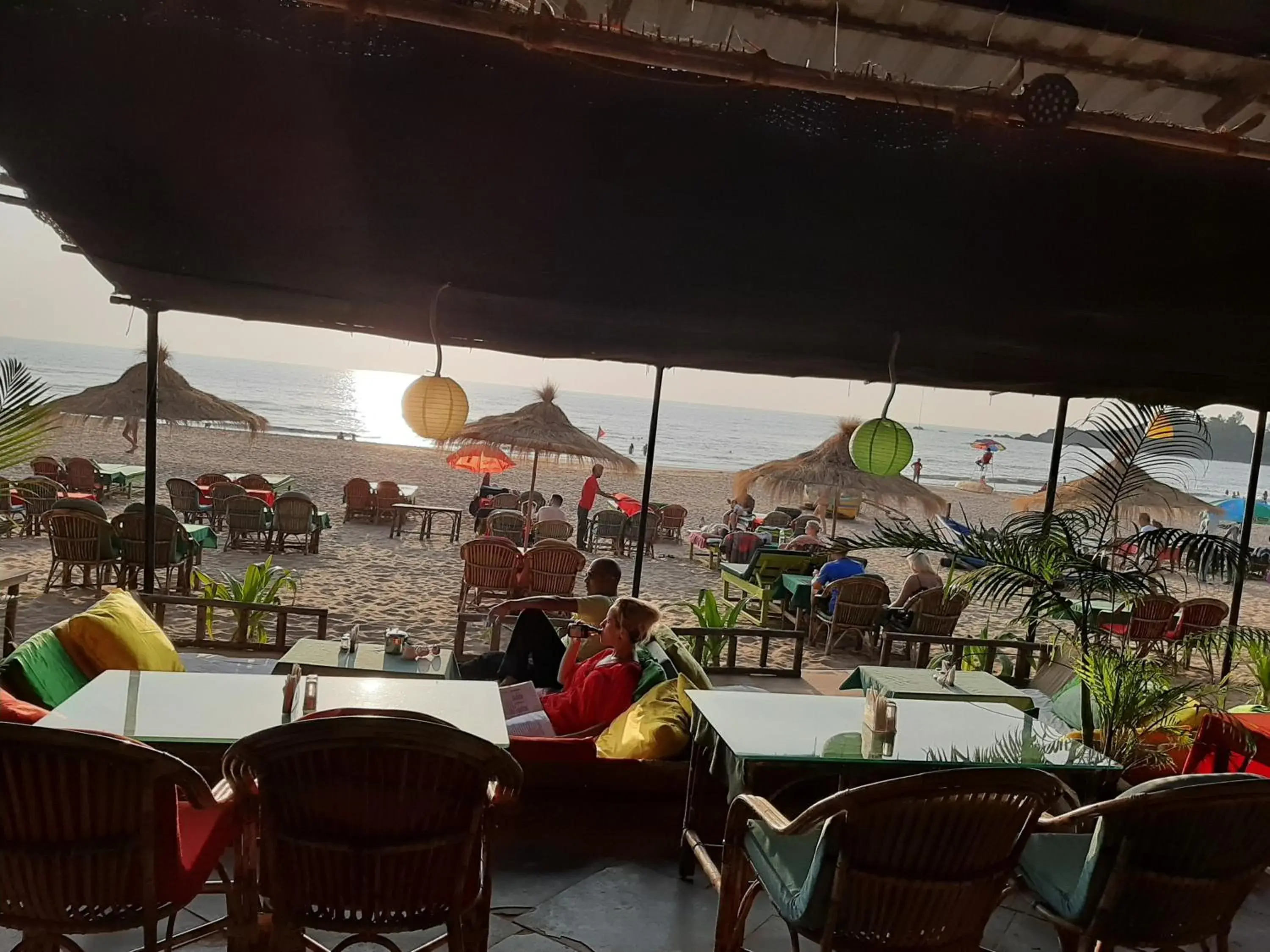 Restaurant/places to eat in Om Shanti Beach Stay Patnem Restaurant/places to eat in Om Shanti Beach Stay Patnem