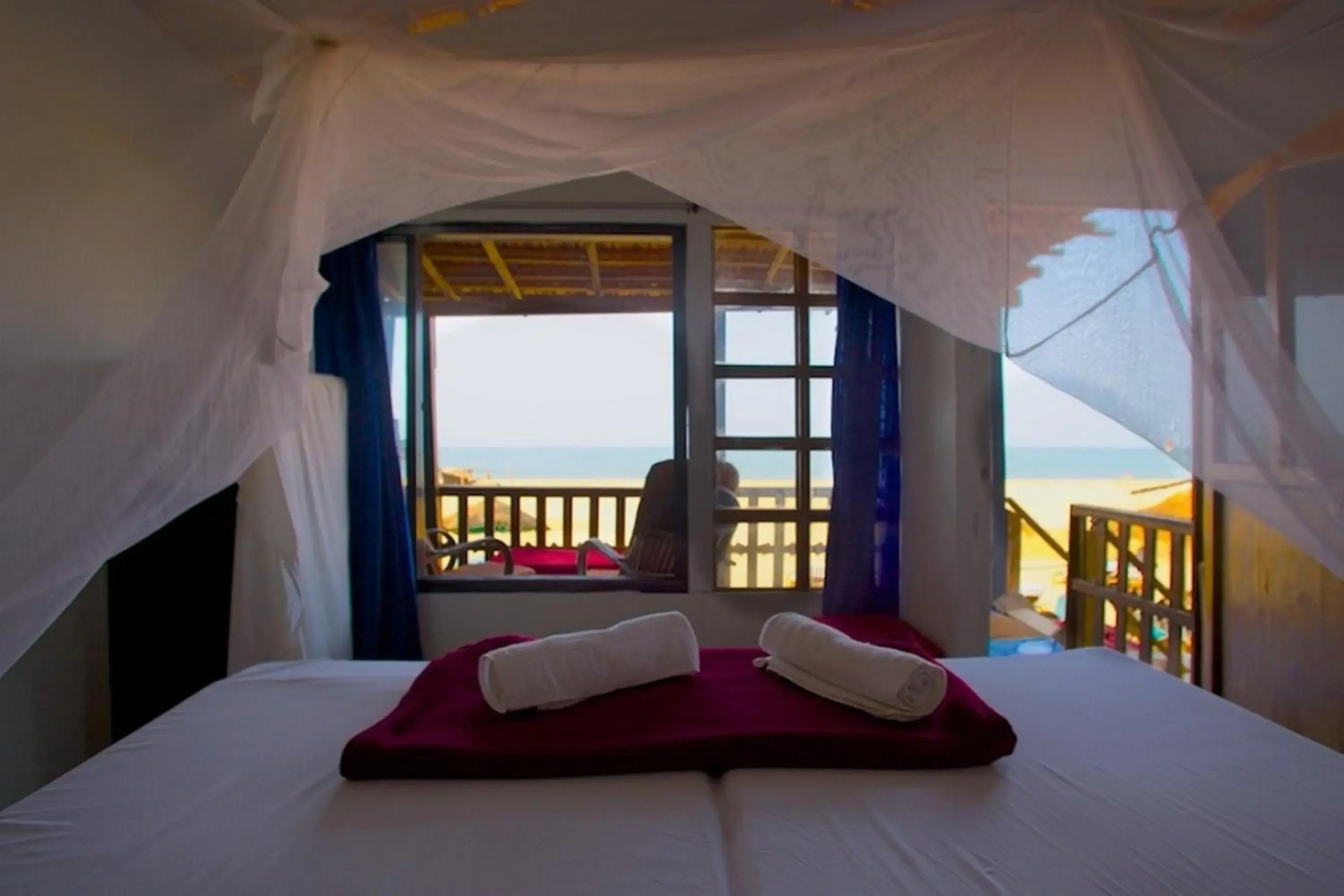 Bedroom, Bed in Om Shanti Beach Stay Patnem Bedroom, Bed in Om Shanti Beach Stay Patnem
