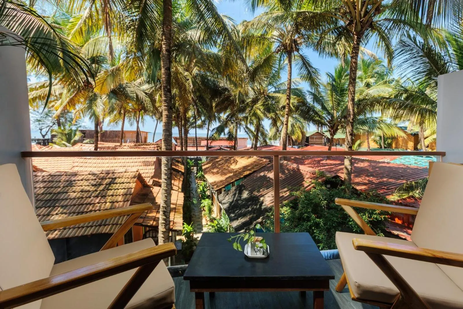 View (from property/room) in Om Shanti Beach Stay Patnem