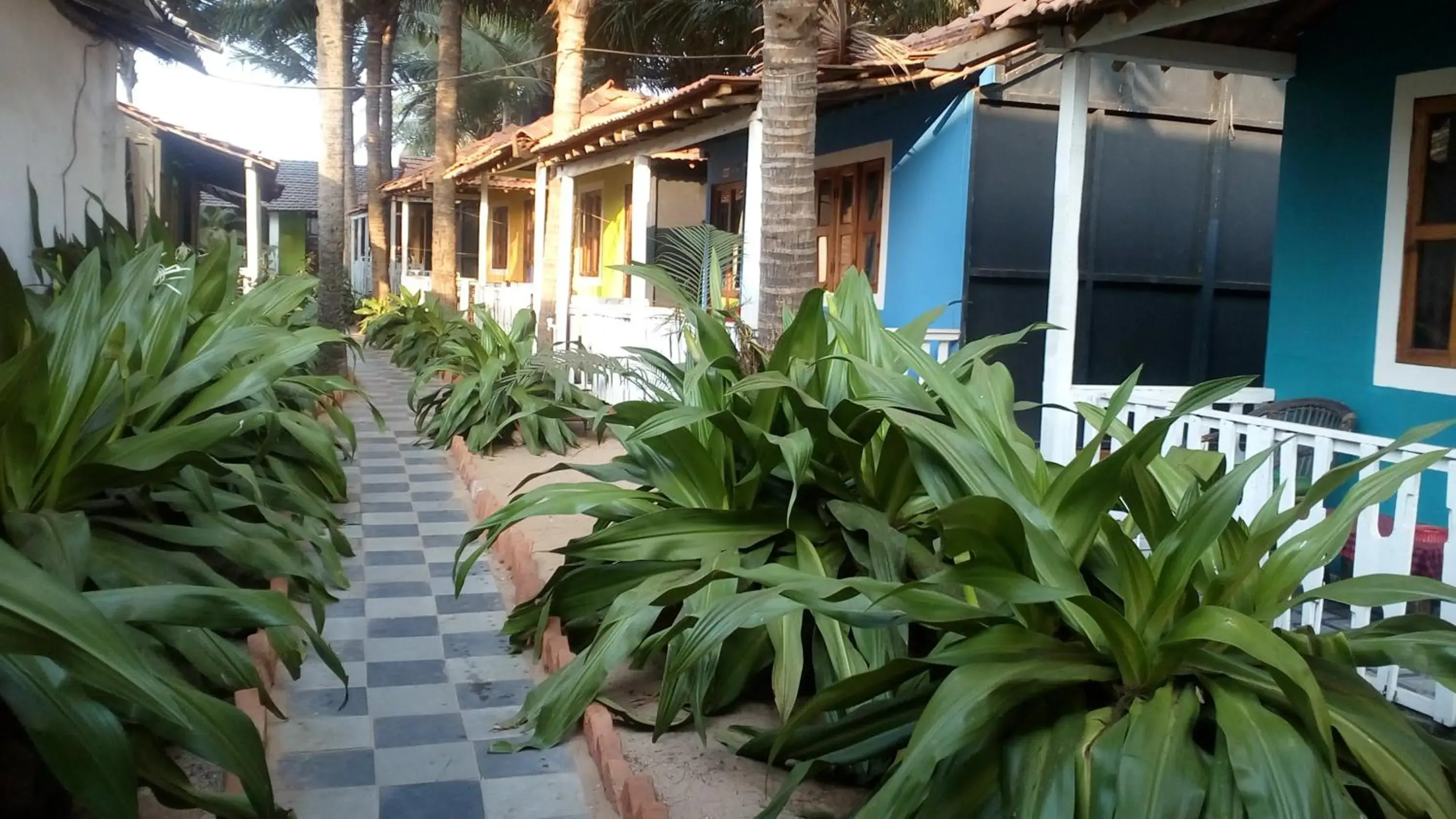 Facade/entrance in Om Shanti Beach Stay Patnem Facade/entrance in Om Shanti Beach Stay Patnem