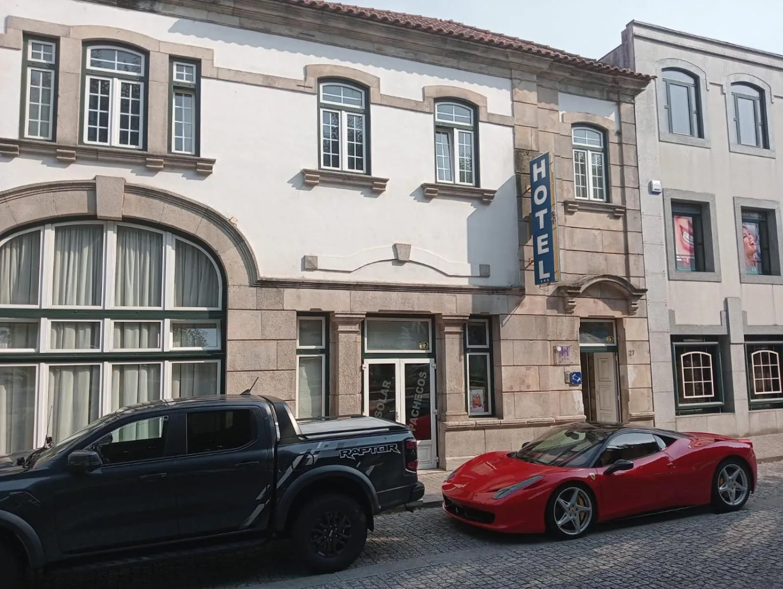 Property building in Hotel Solar dos Pachecos