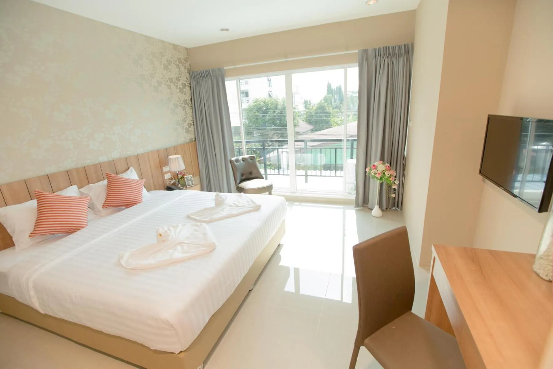 Bed in The Bedroom Ladprao 101 Bangkok - SHA