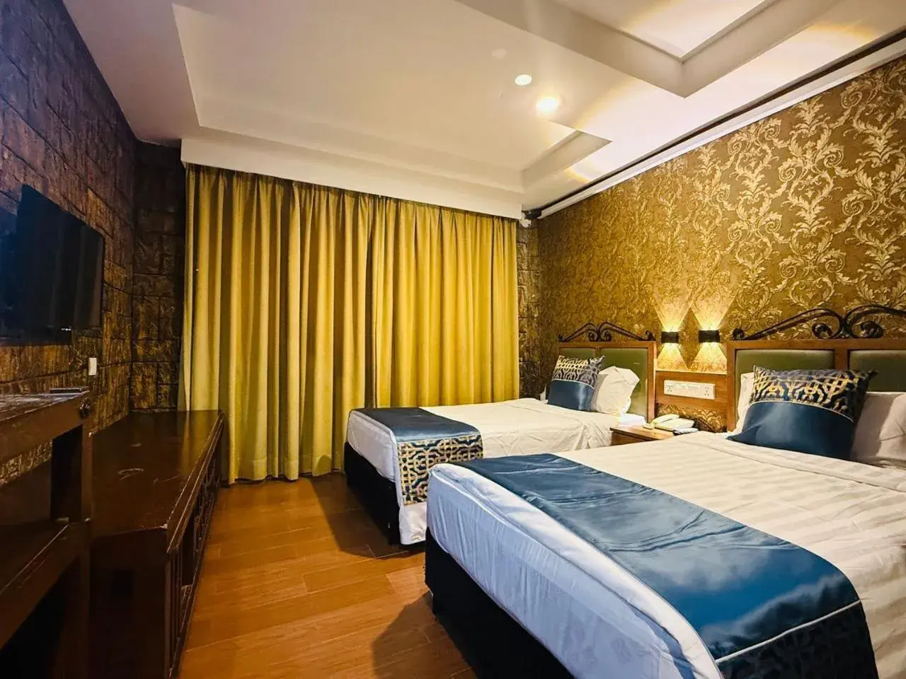 Standard Twin Room in K Garden Hotel Sungai Petani Standard Twin Room in K Garden Hotel Sungai Petani