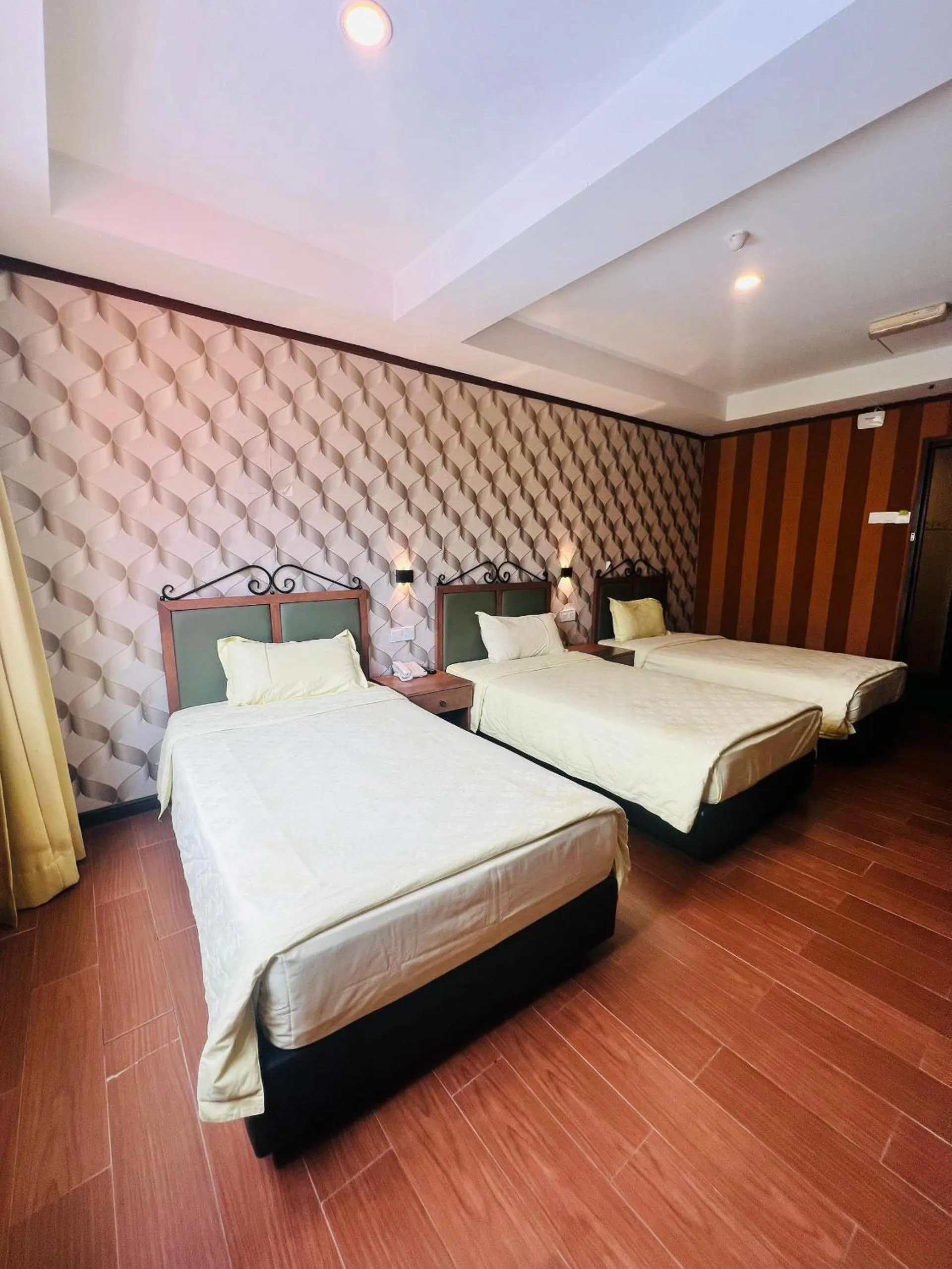 Bed in K Garden Hotel Sungai Petani