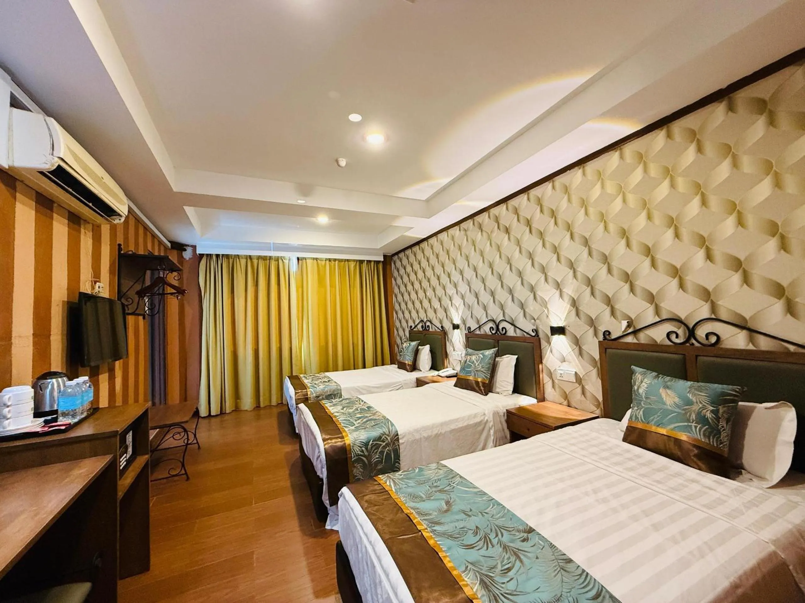 Bed in K Garden Hotel Sungai Petani