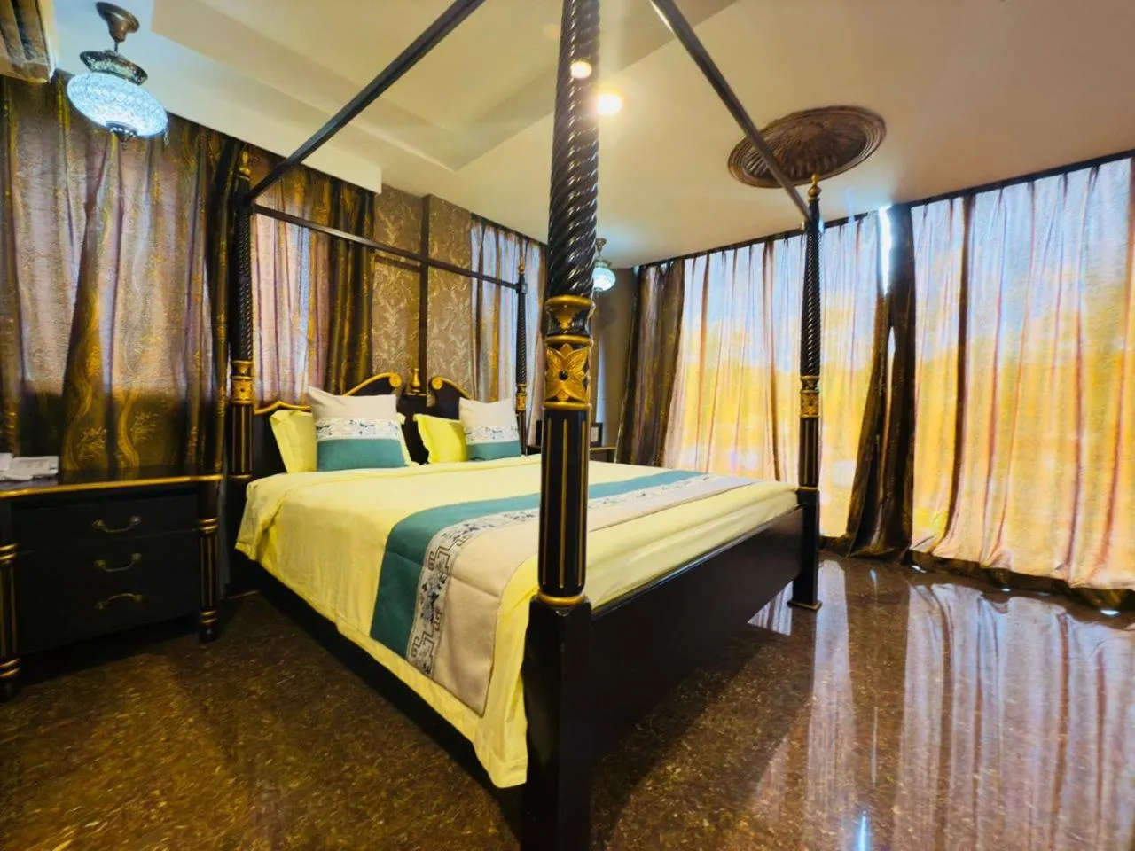 Bed in K Garden Hotel Sungai Petani