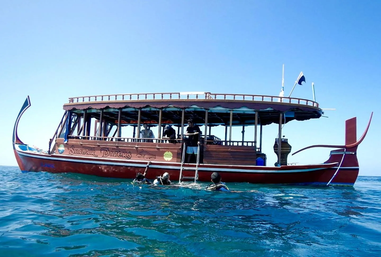 People in Shamar Guesthouse & Dive