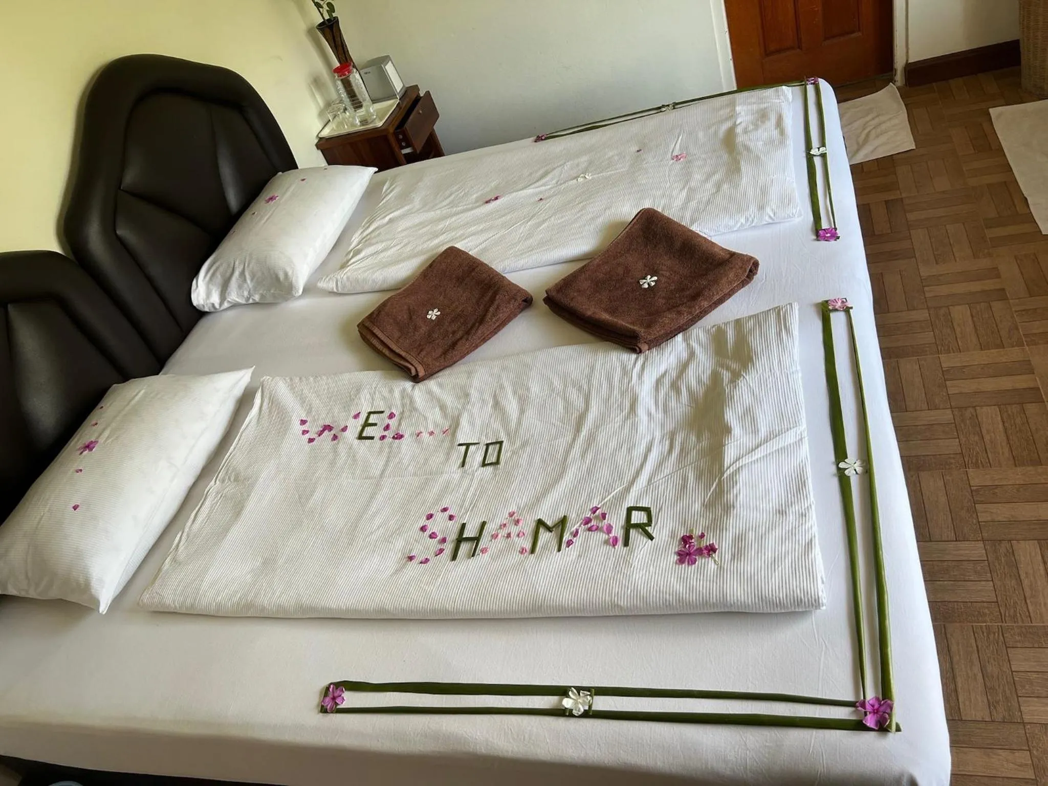 Bed in Shamar Guesthouse & Dive