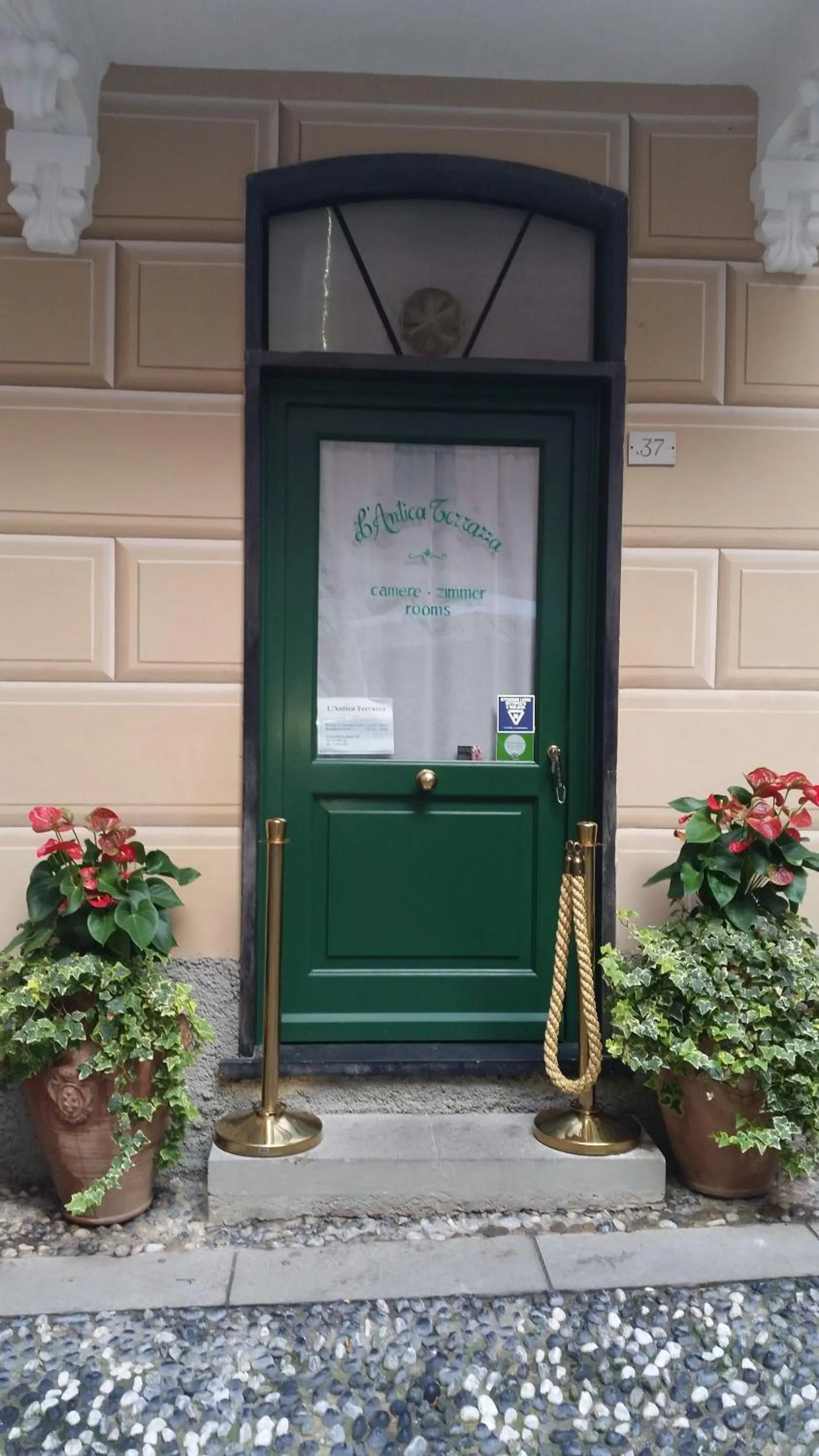 Facade/entrance in L'Antica Terrazza