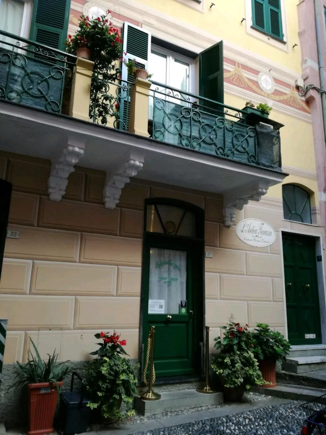 Facade/entrance in L'Antica Terrazza