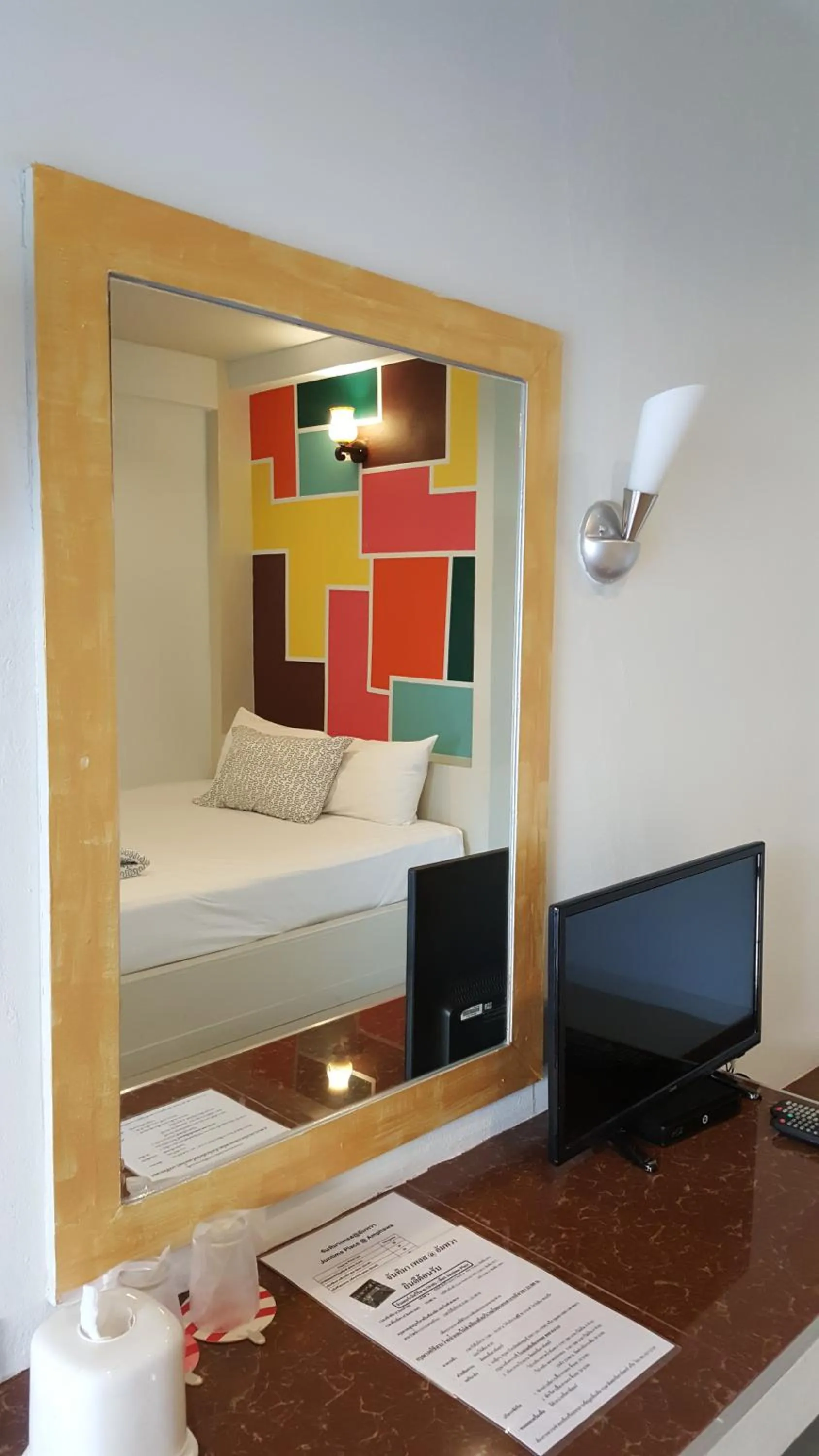 Bed in Juntima Place at Amphawa