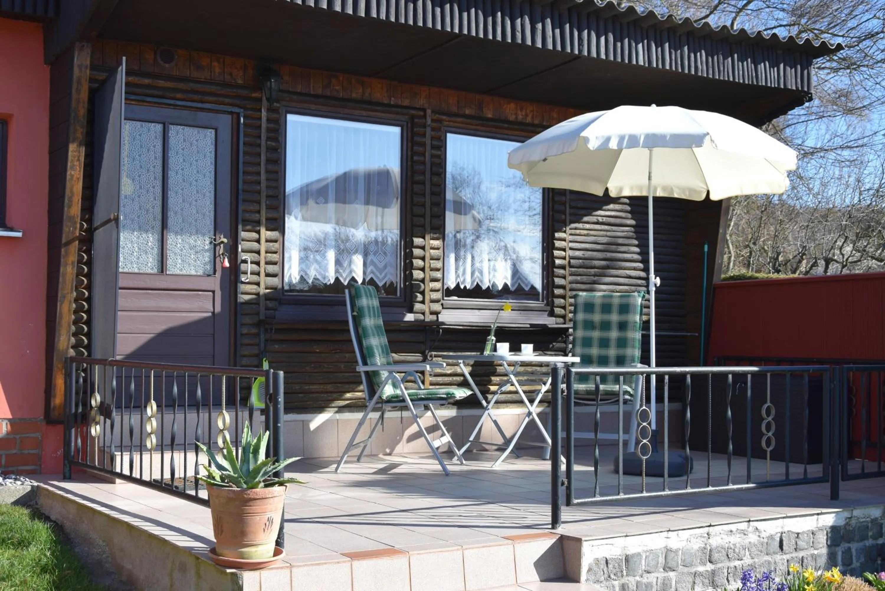 Balcony/Terrace in Villa Margarete