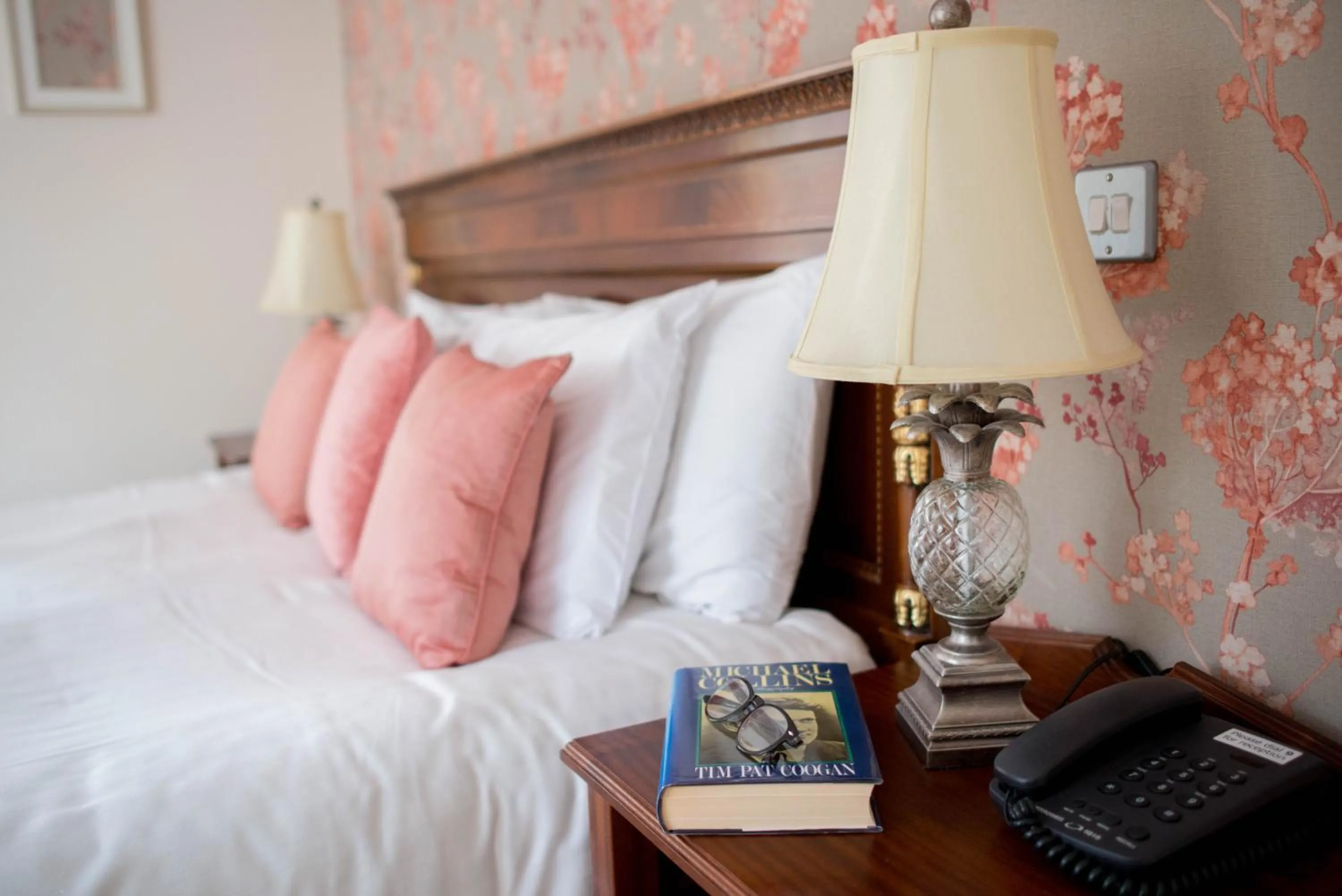 Bed in Hazelwood Lodge