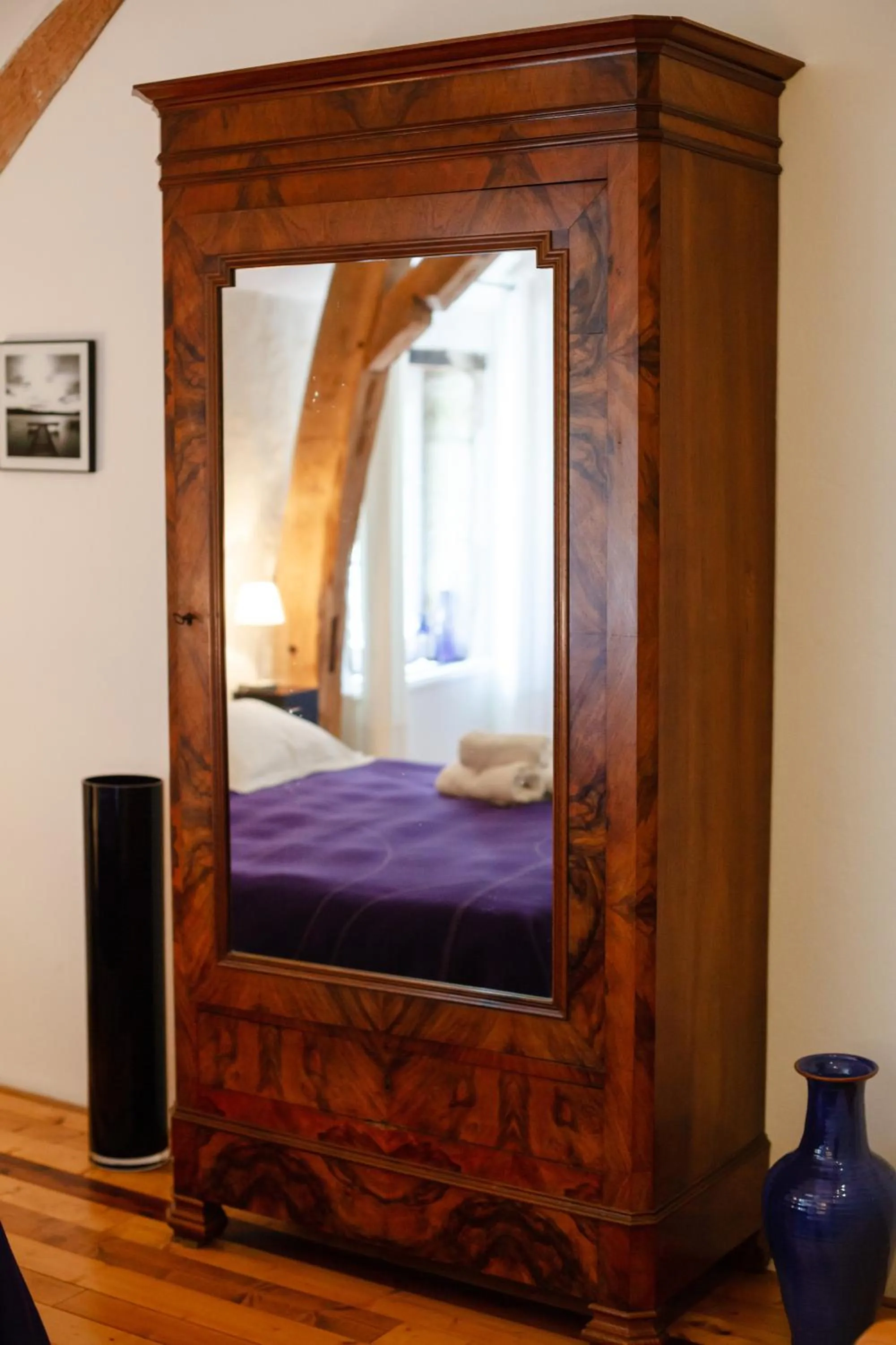 Photo of the whole room, Bed in Moulin Renaudiots - Escapade Luxe Refuge cosy & Bourgogne au coin du feu