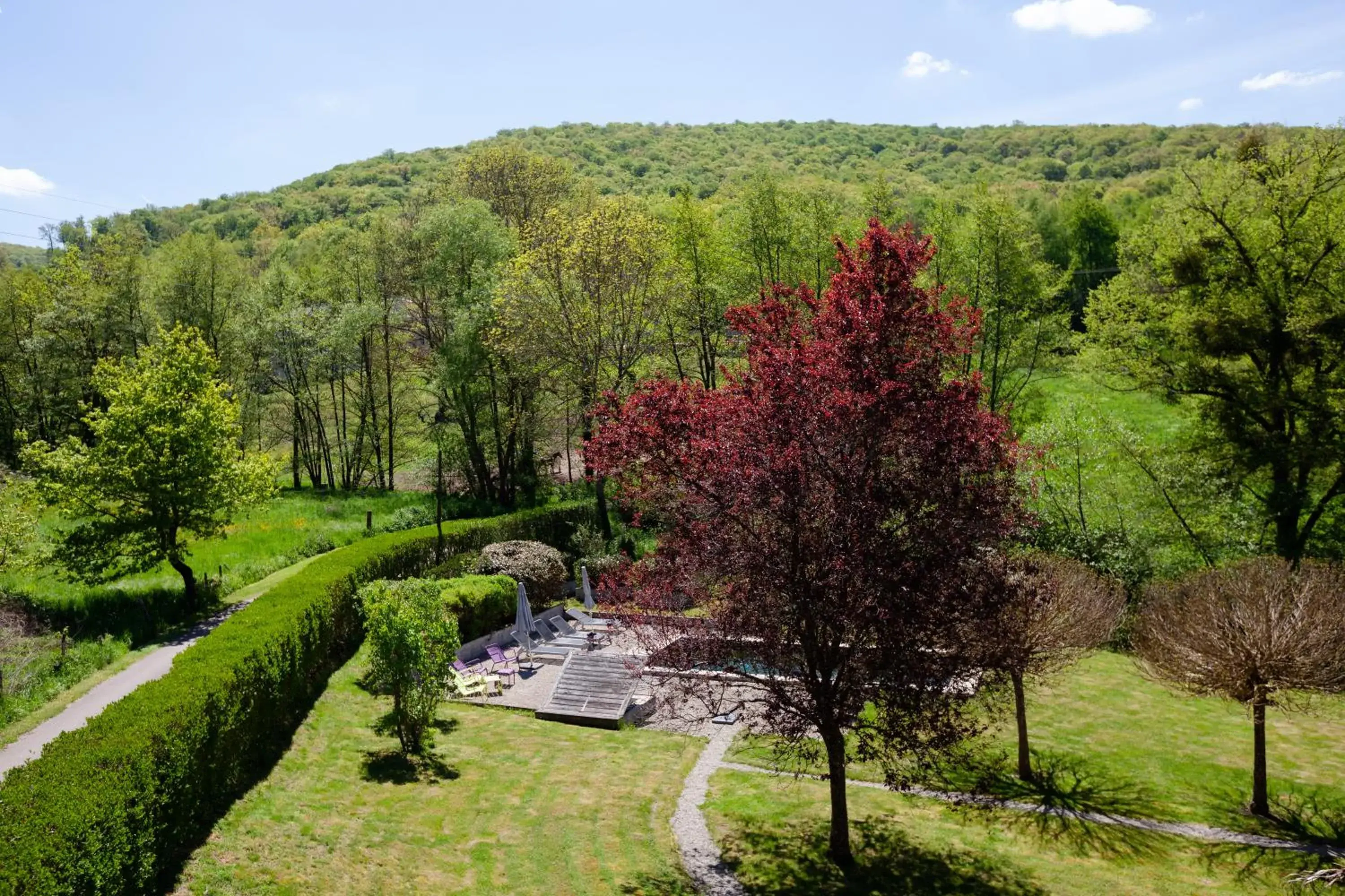 Double Room with Pool View - Rolin in Moulin Renaudiots - Escapade Luxe Refuge cosy & Bourgogne au coin du feu Double Room with Pool View - Rolin in Moulin Renaudiots - Escapade Luxe Refuge cosy & Bourgogne au coin du feu