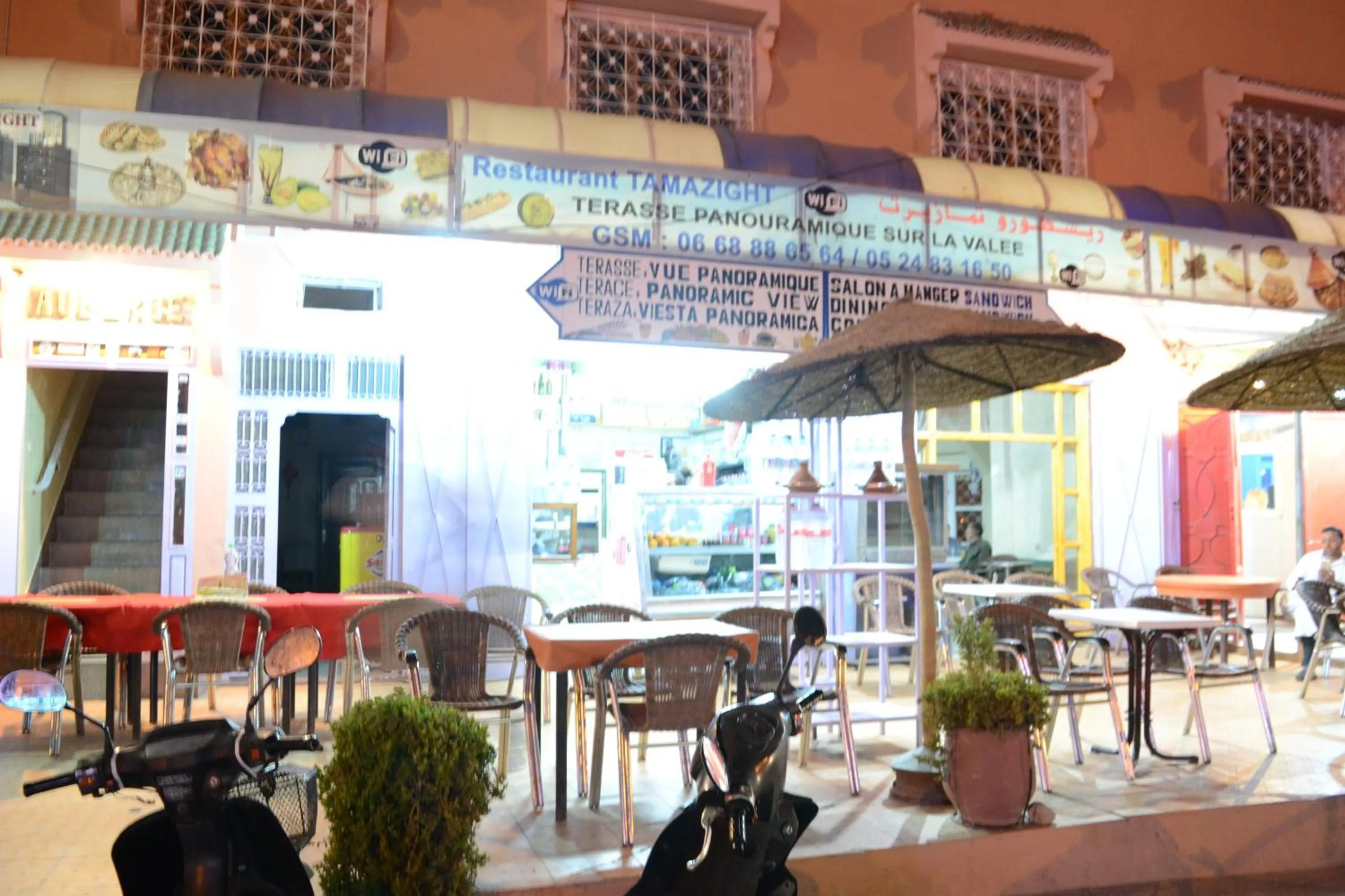 Auberge Restaurant Rooftop Tamazirt