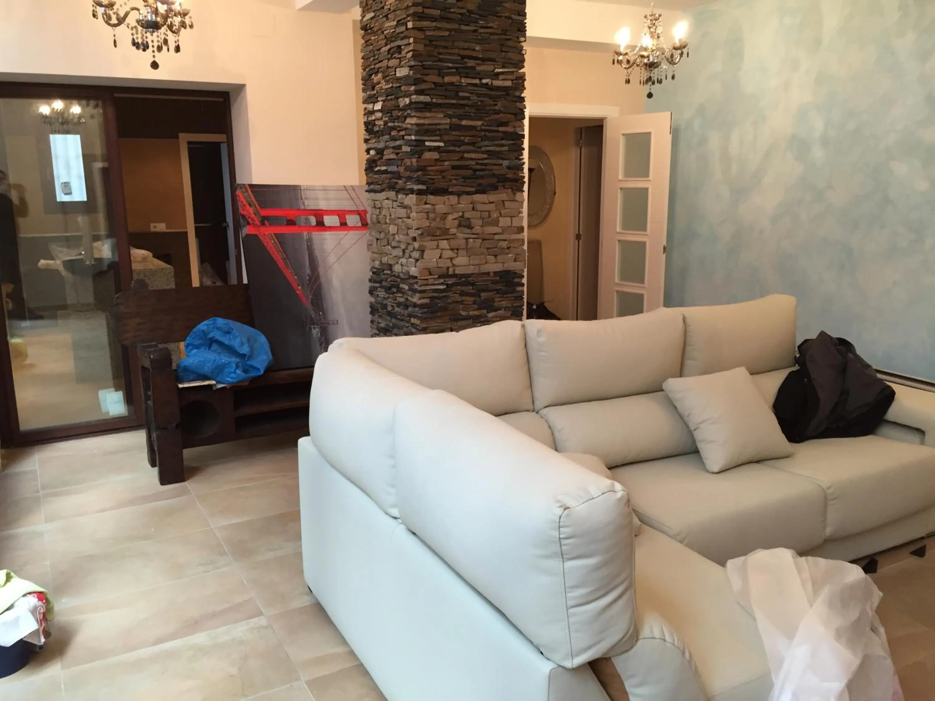 Living room in Cadiz Deluxe Apartment