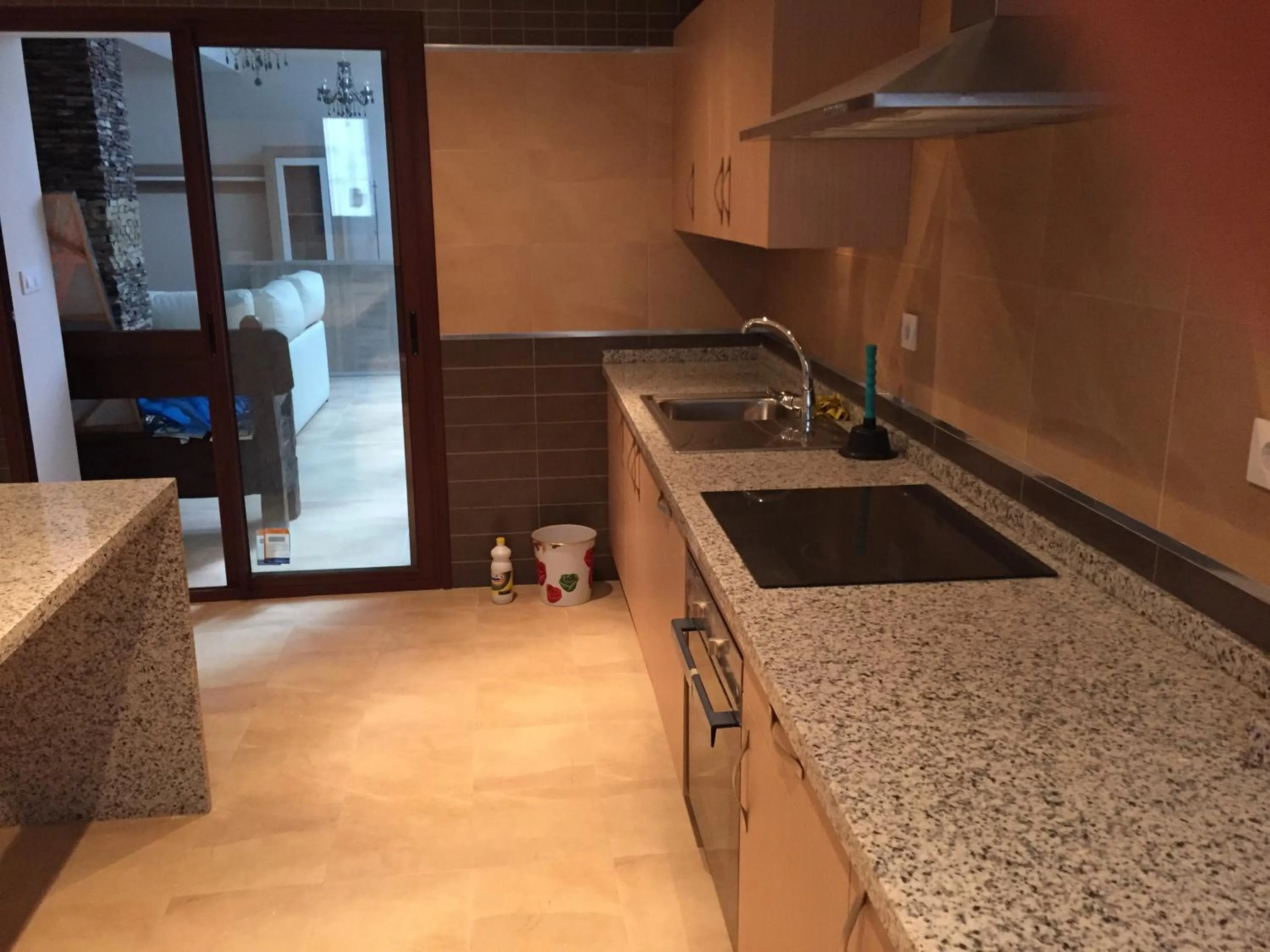 Kitchen or kitchenette in Cadiz Deluxe Apartment