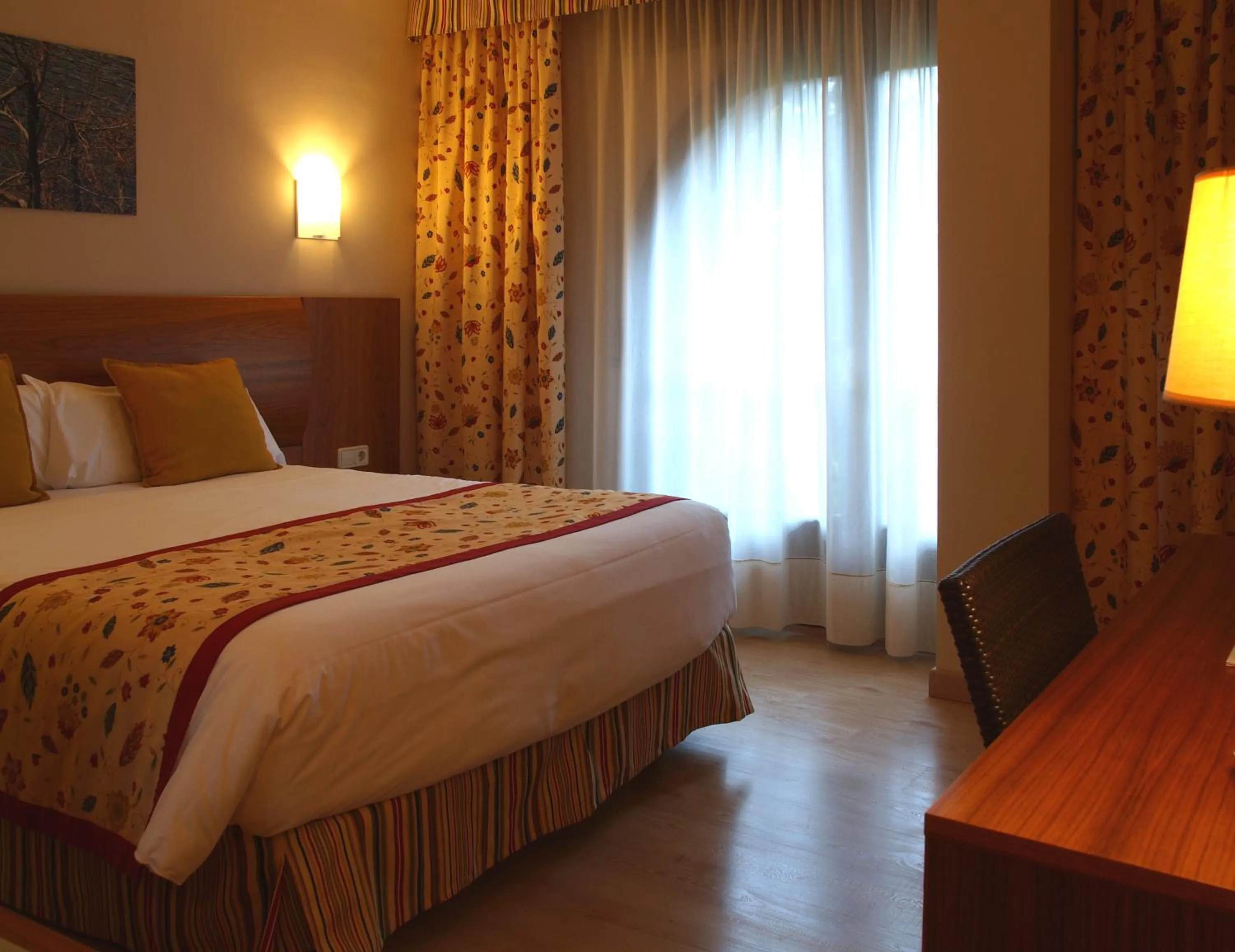 Decorative detail, Bed in Hotel Guillem & Spa