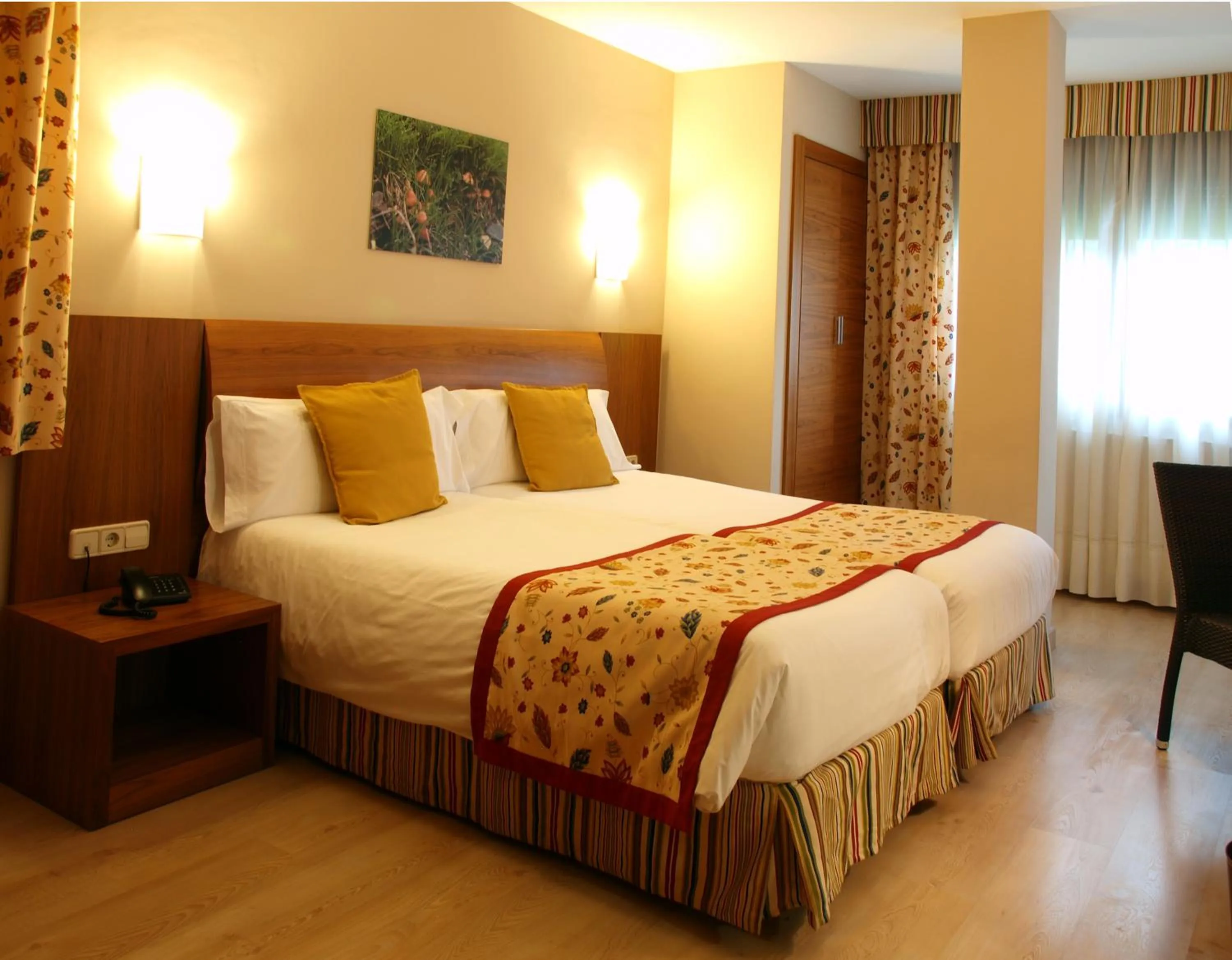 Decorative detail, Bed in Hotel Guillem & Spa