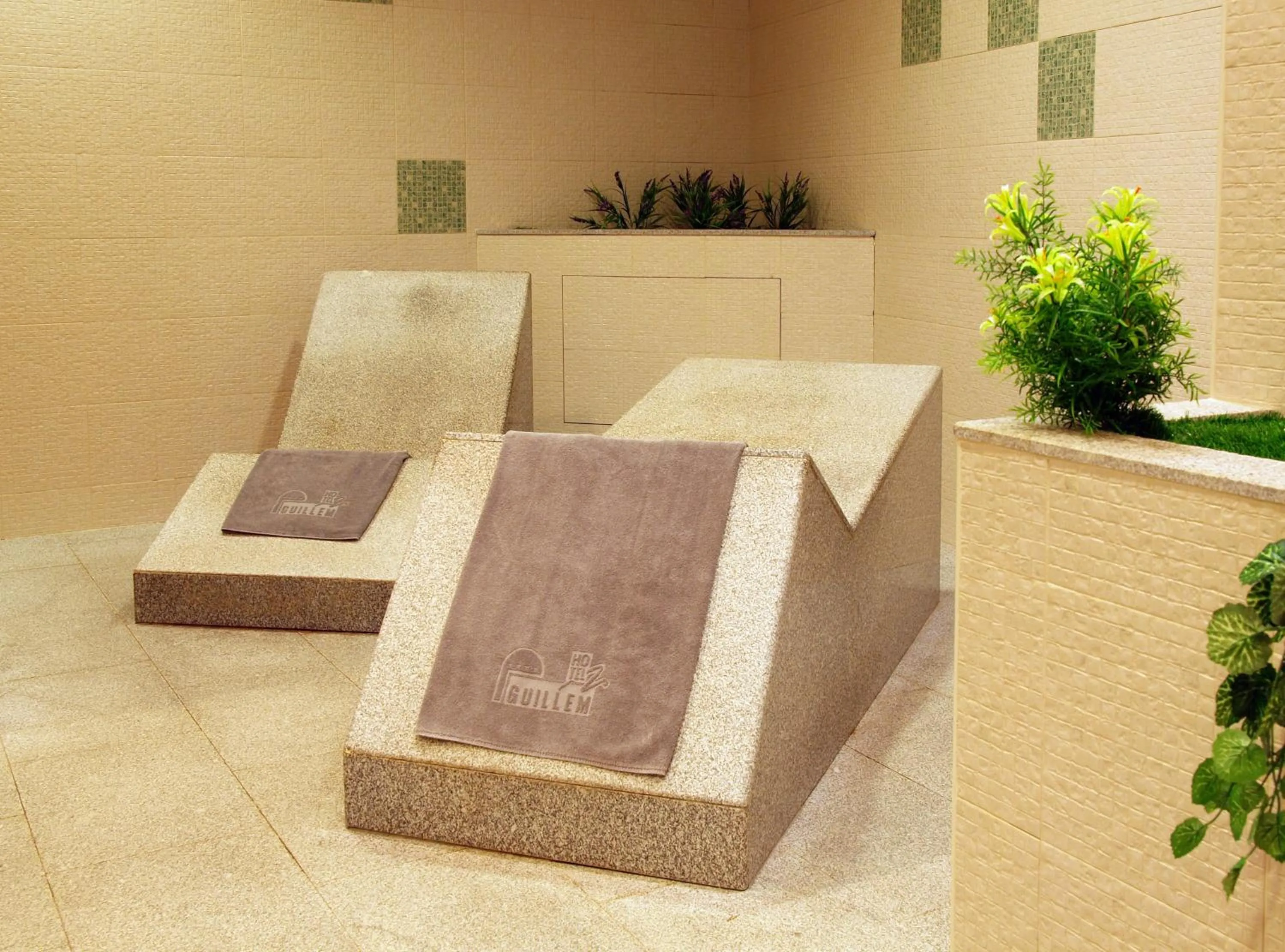 Sauna in Hotel Guillem & Spa