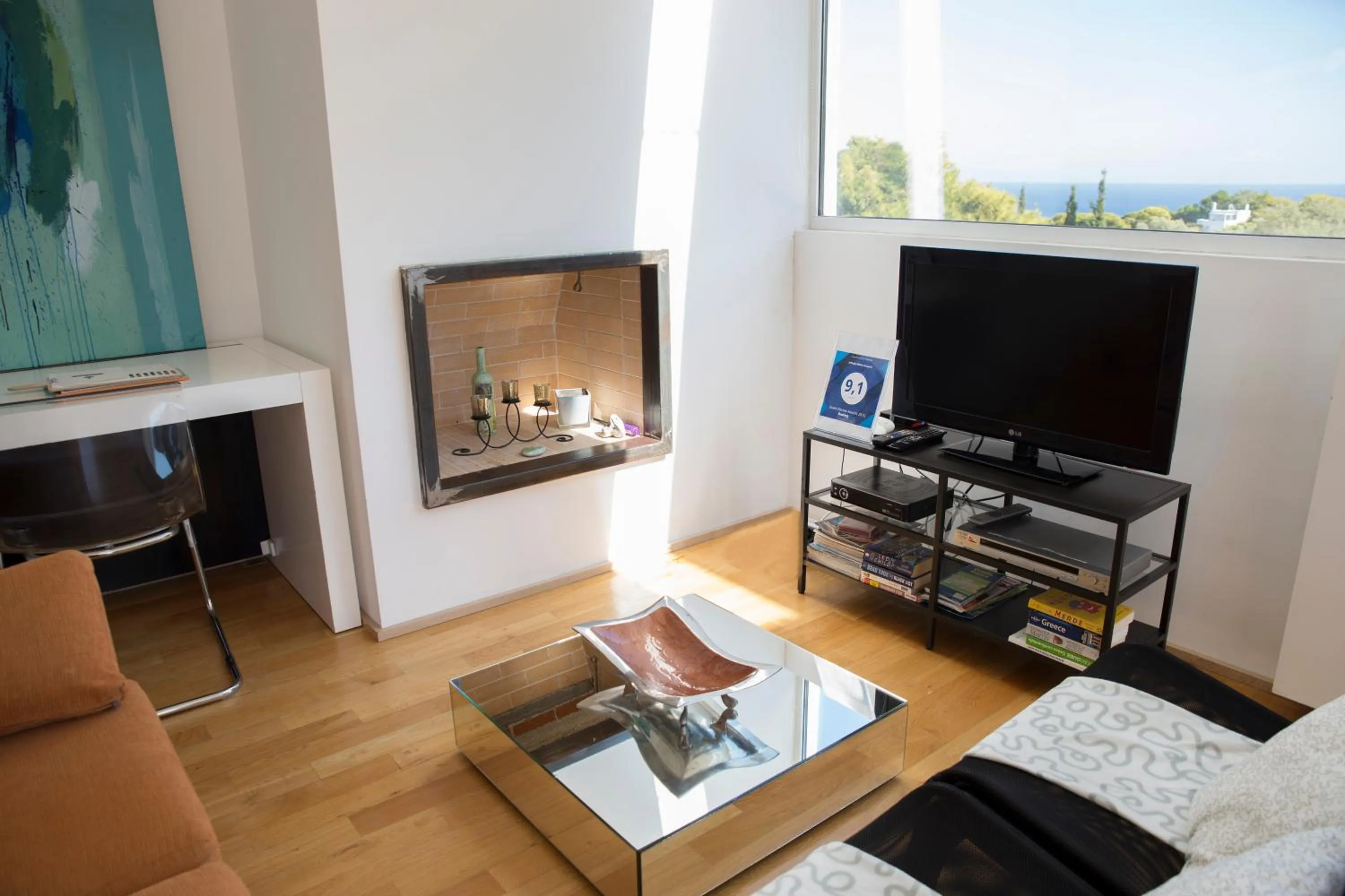 Living room in Infinity White Complex by GK Properties