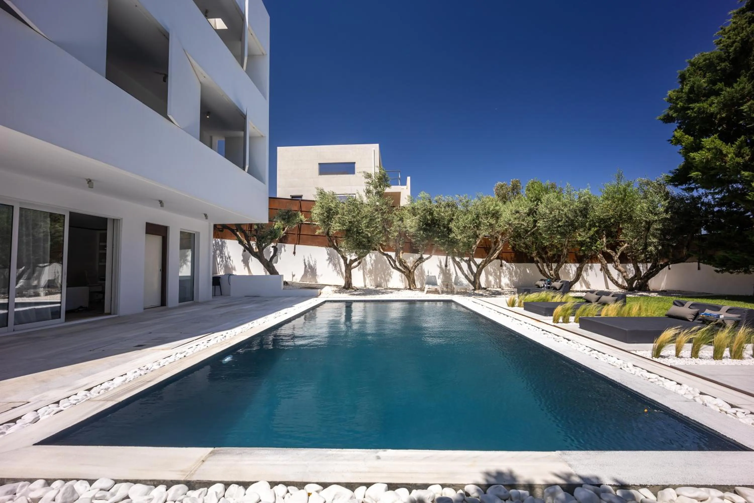 Swimming pool in Infinity White Complex by GK Properties