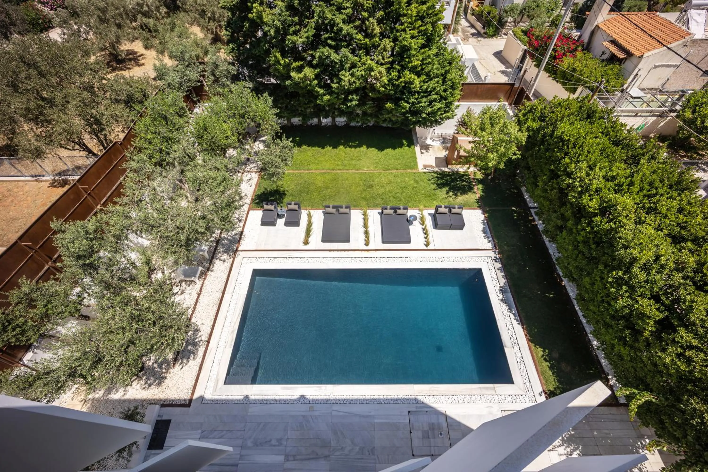 Swimming pool in Infinity White Complex by GK Properties