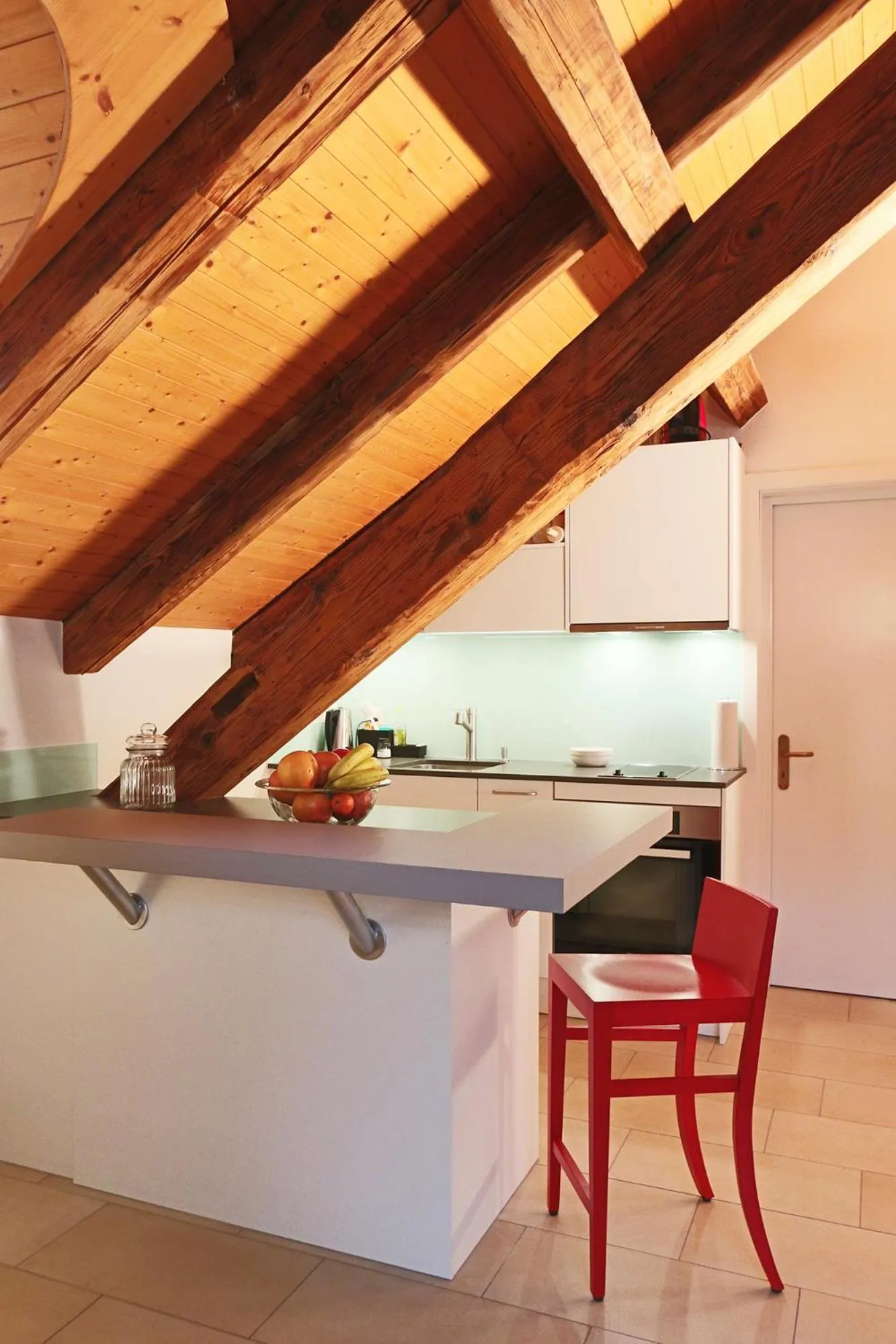 Decorative detail in River Residence