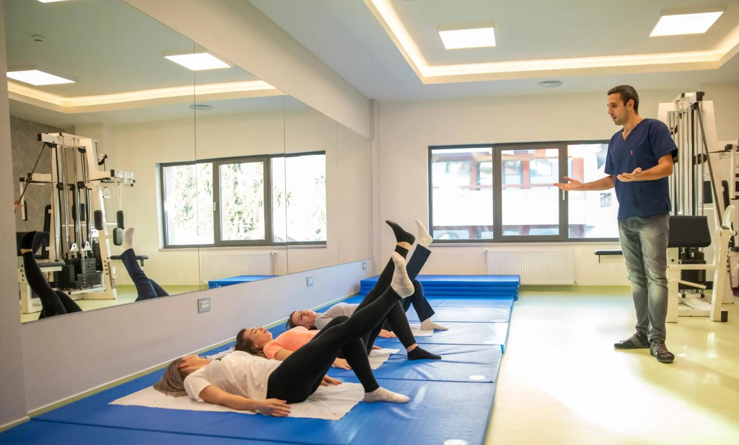 Fitness centre/facilities in Hotel Olanesti & Spa Medical