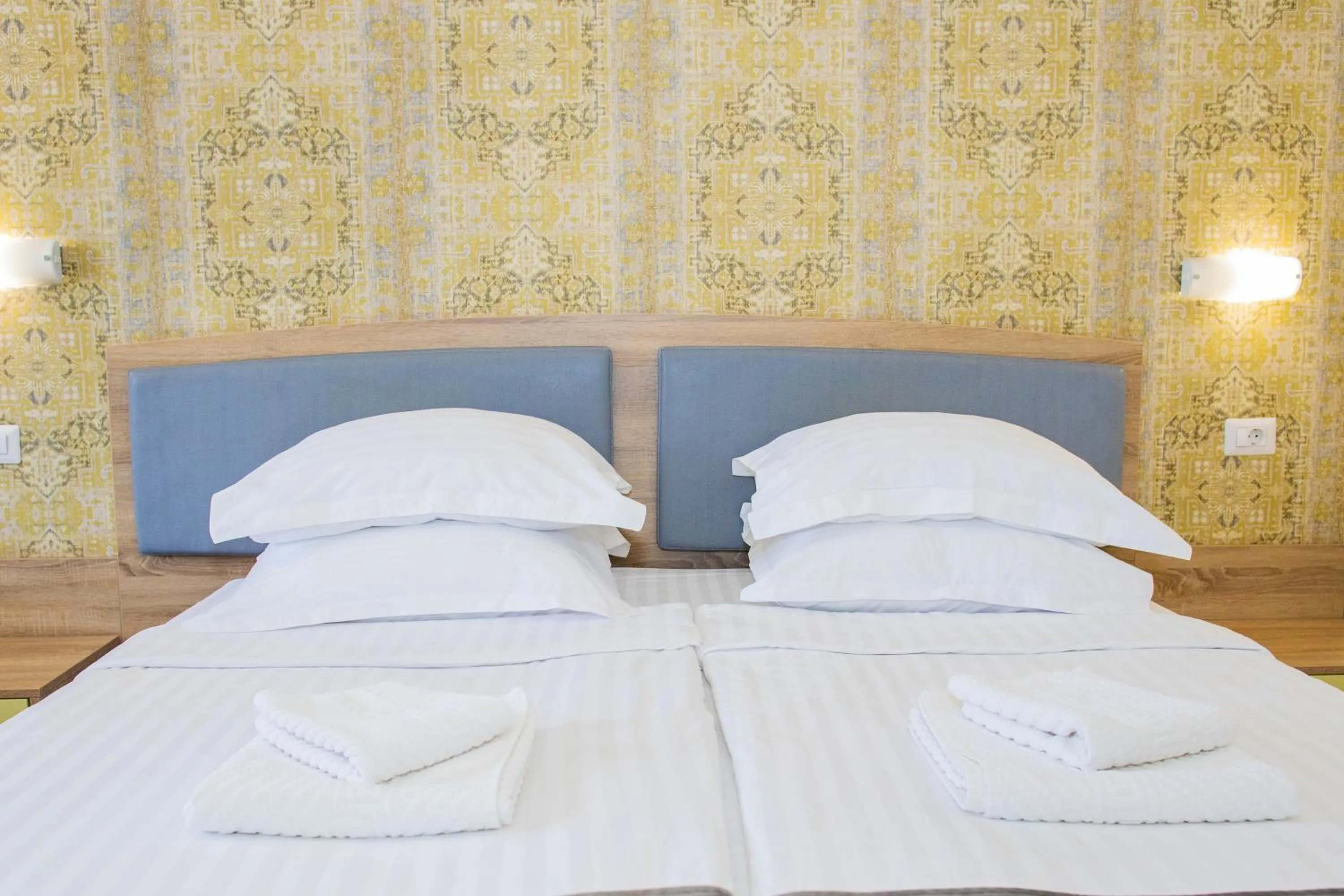 Bed in Hotel Olanesti & Spa Medical