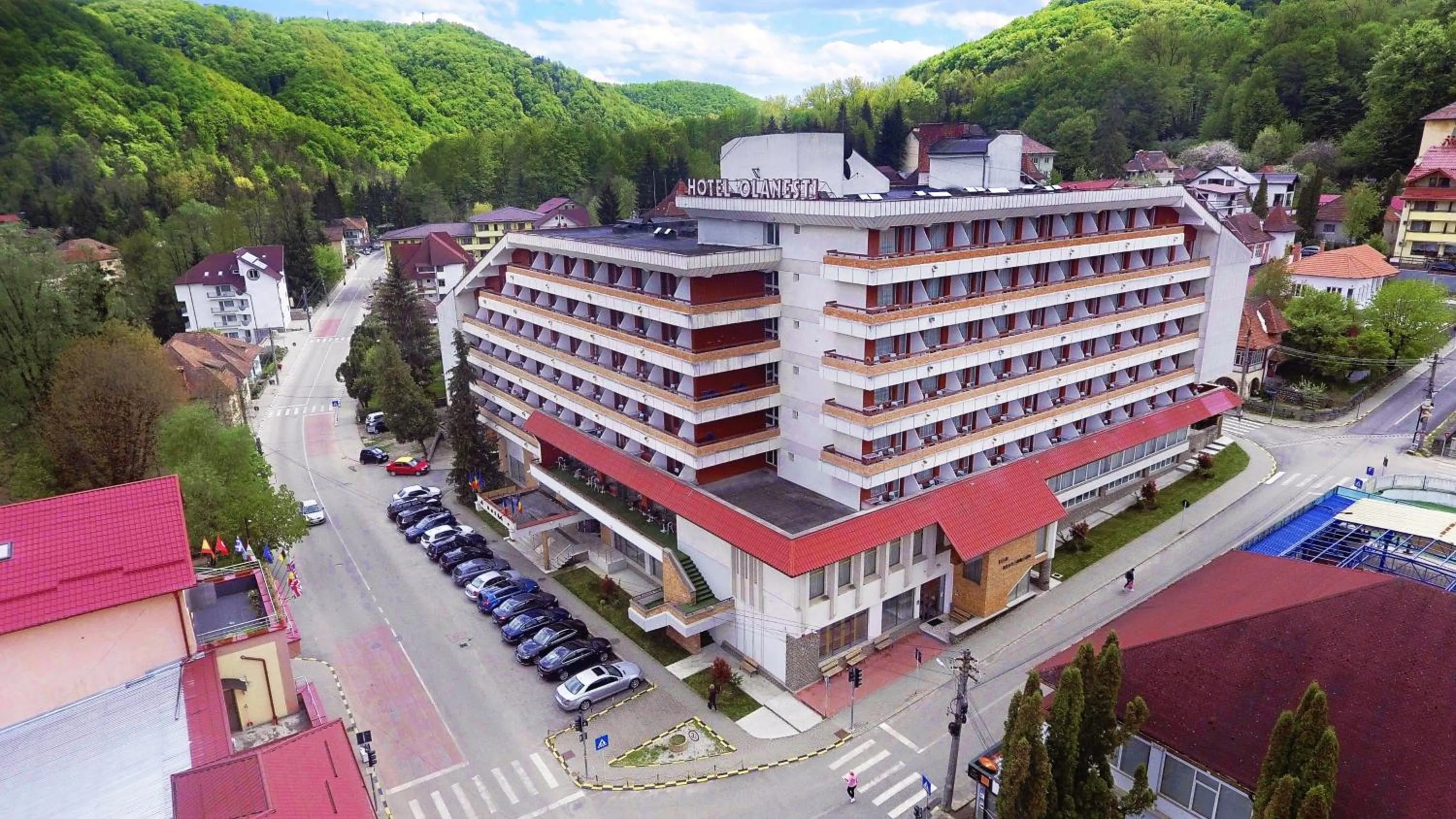 Bird's eye view in Hotel Olanesti & Spa Medical