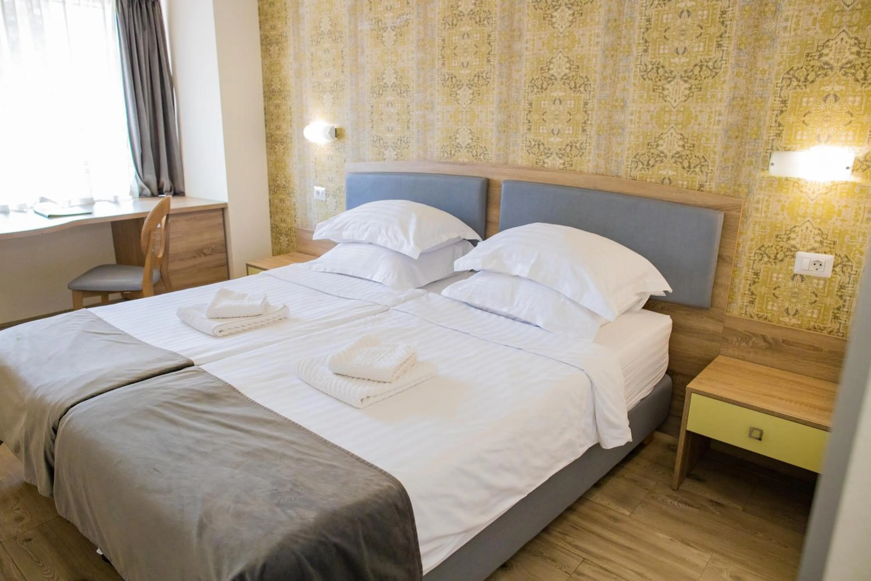 Bed in Hotel Olanesti & Spa Medical