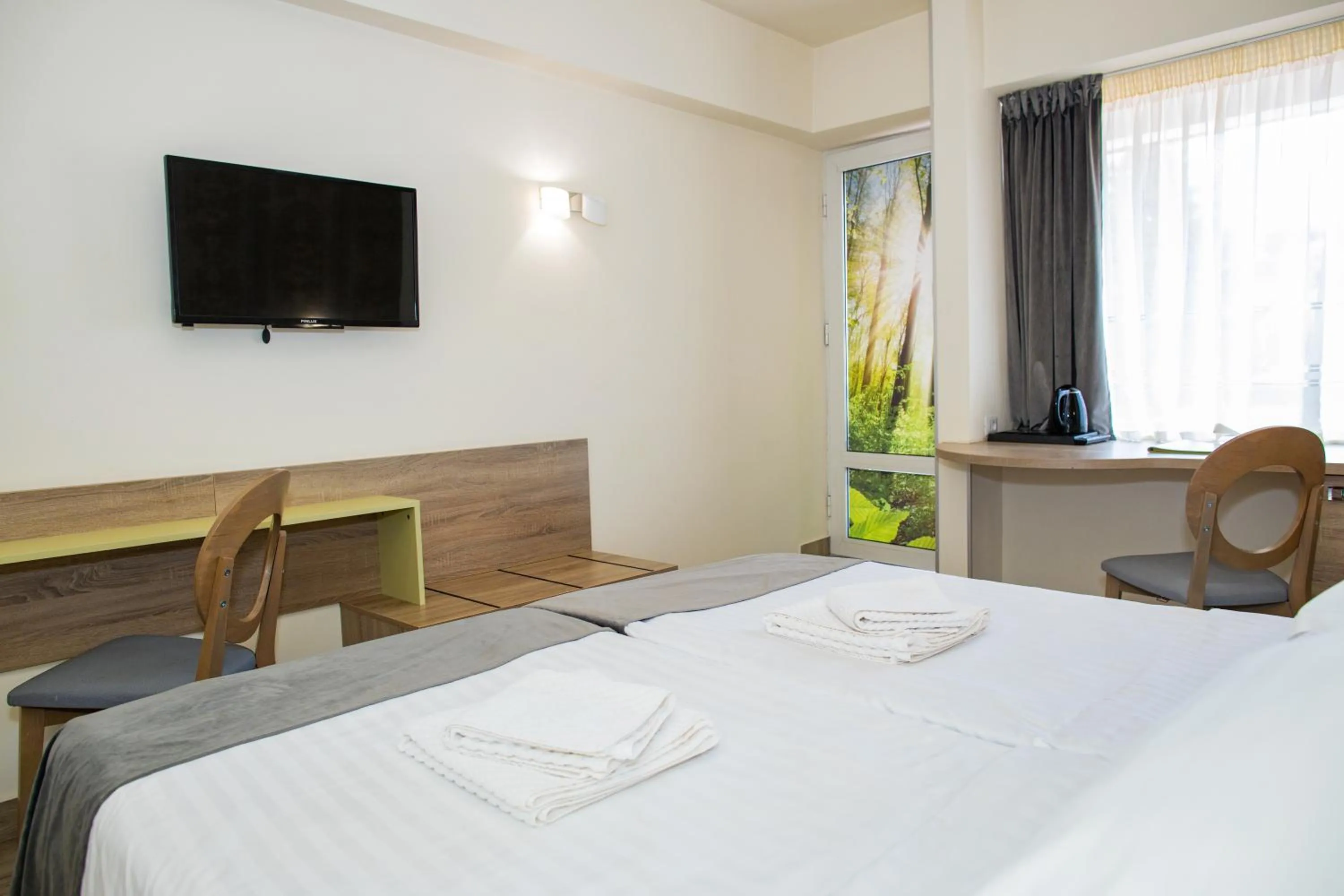 Bed in Hotel Olanesti & Spa Medical