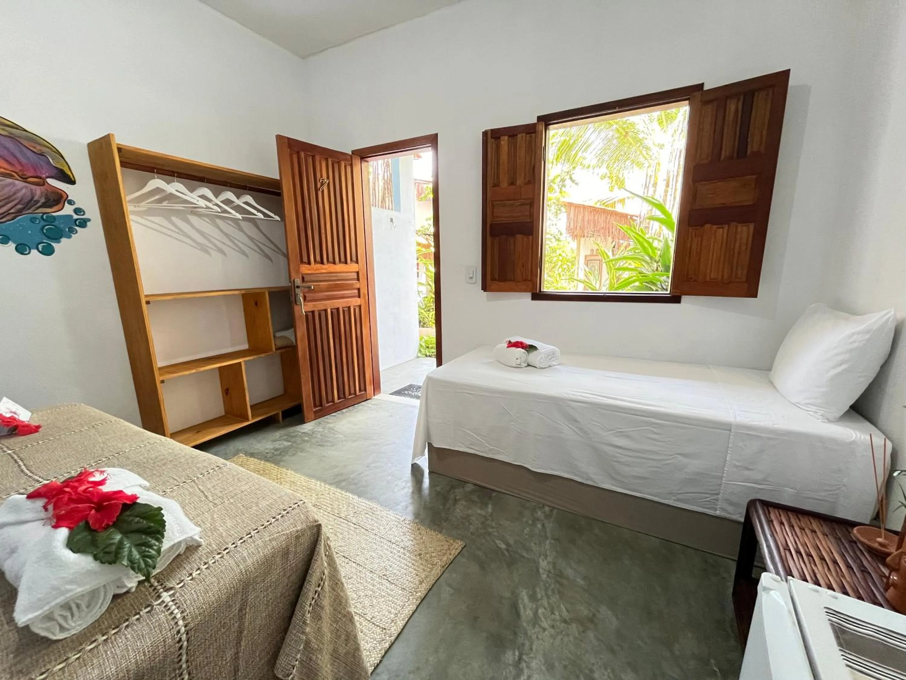 Bedroom, Bed in Pousada Nascente do Sol