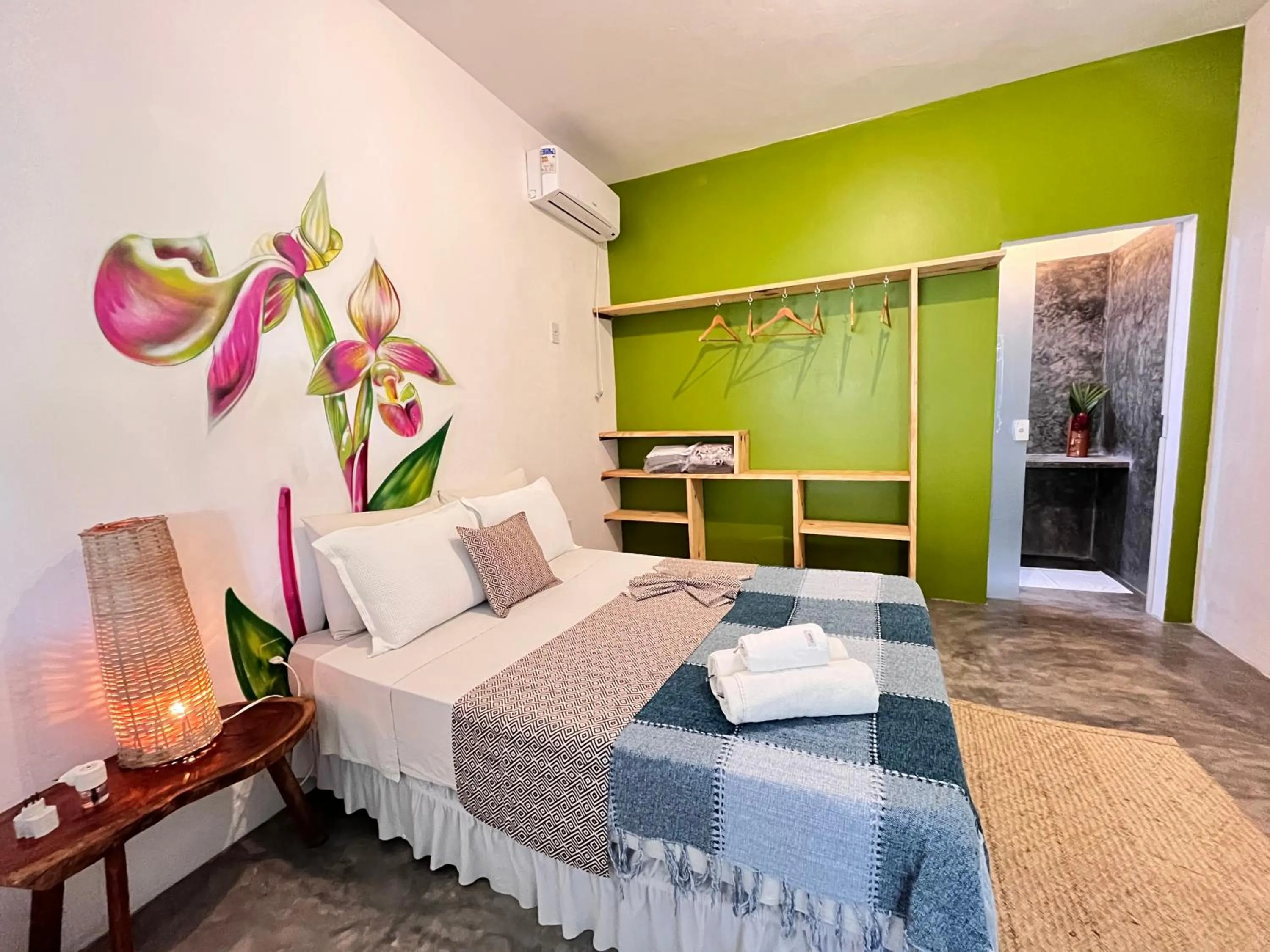 Bed in Pousada Nascente do Sol