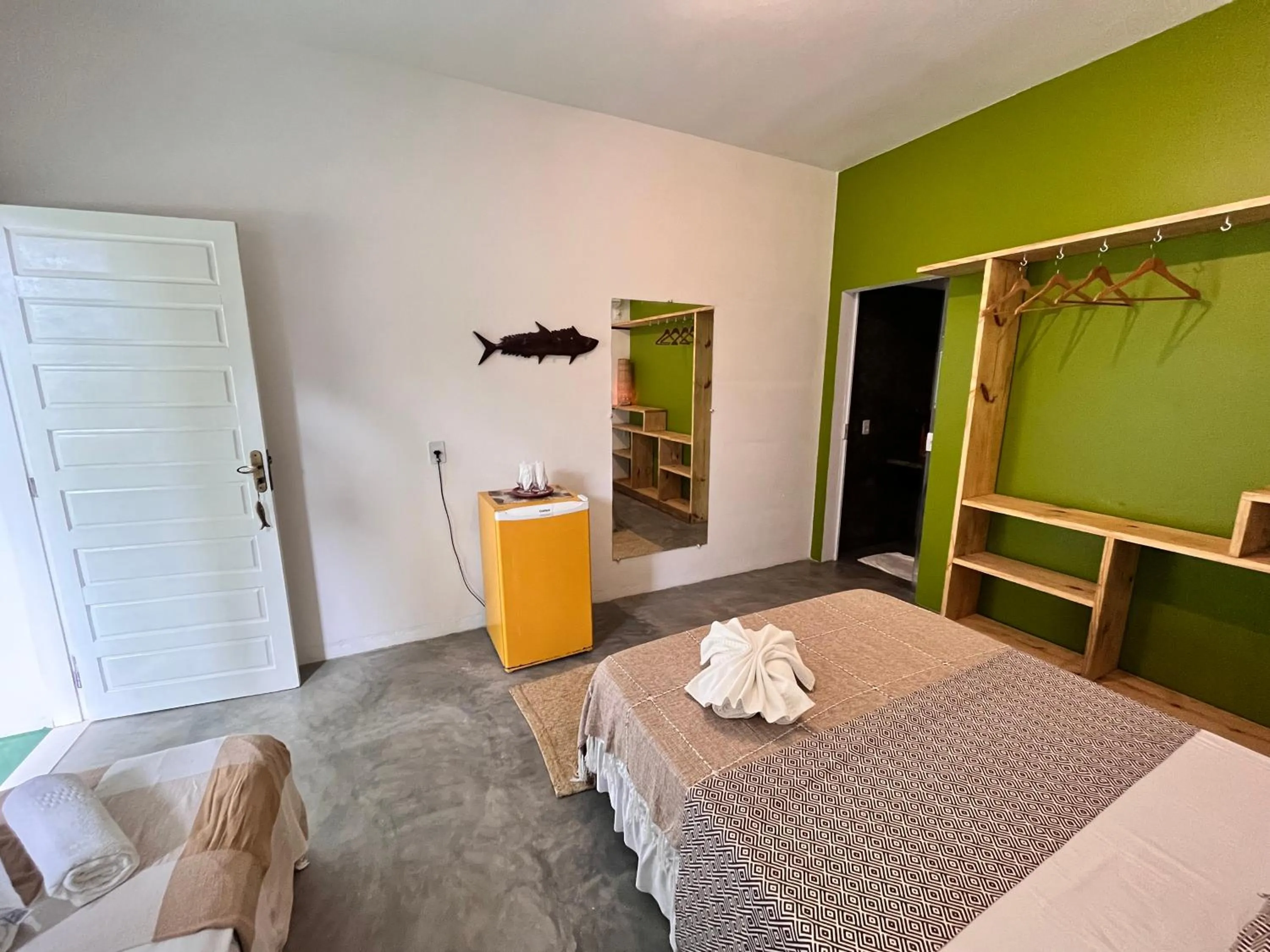 Bed in Pousada Nascente do Sol