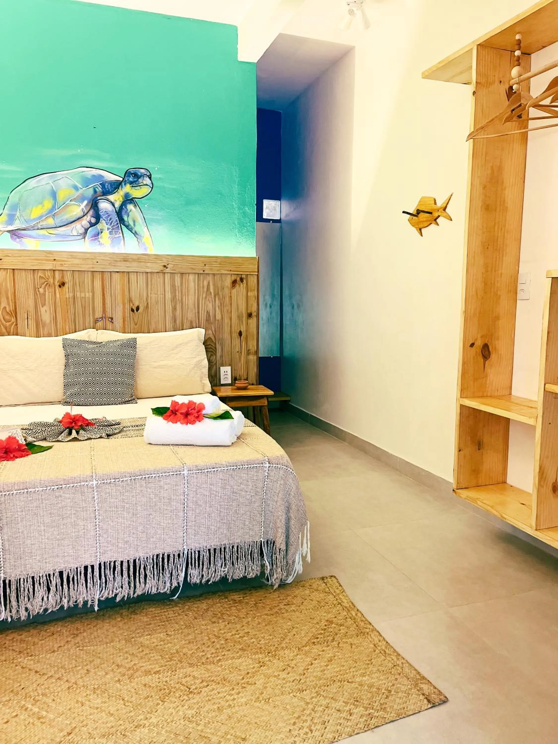 Bed in Pousada Nascente do Sol