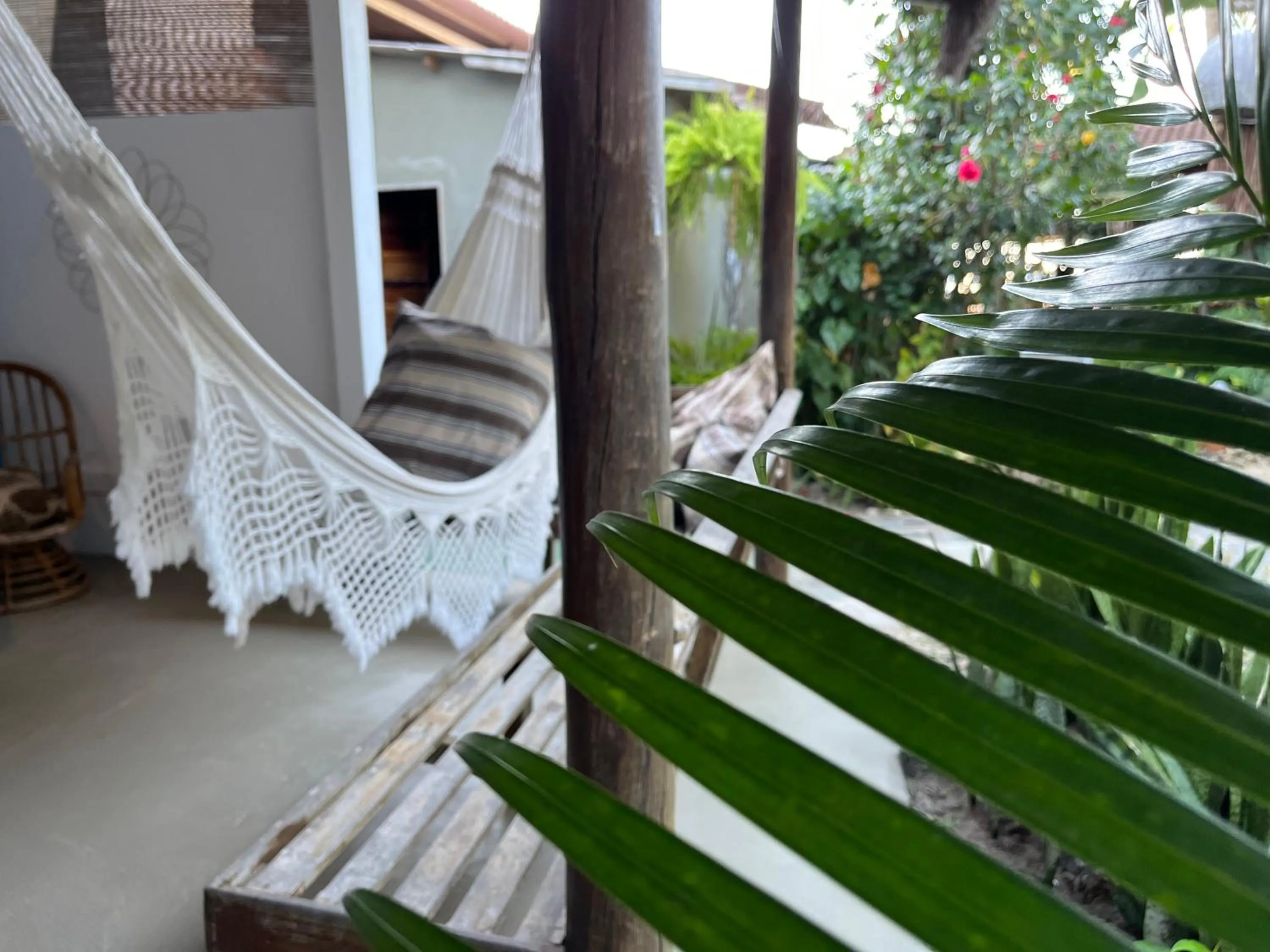 Garden view in Pousada Nascente do Sol