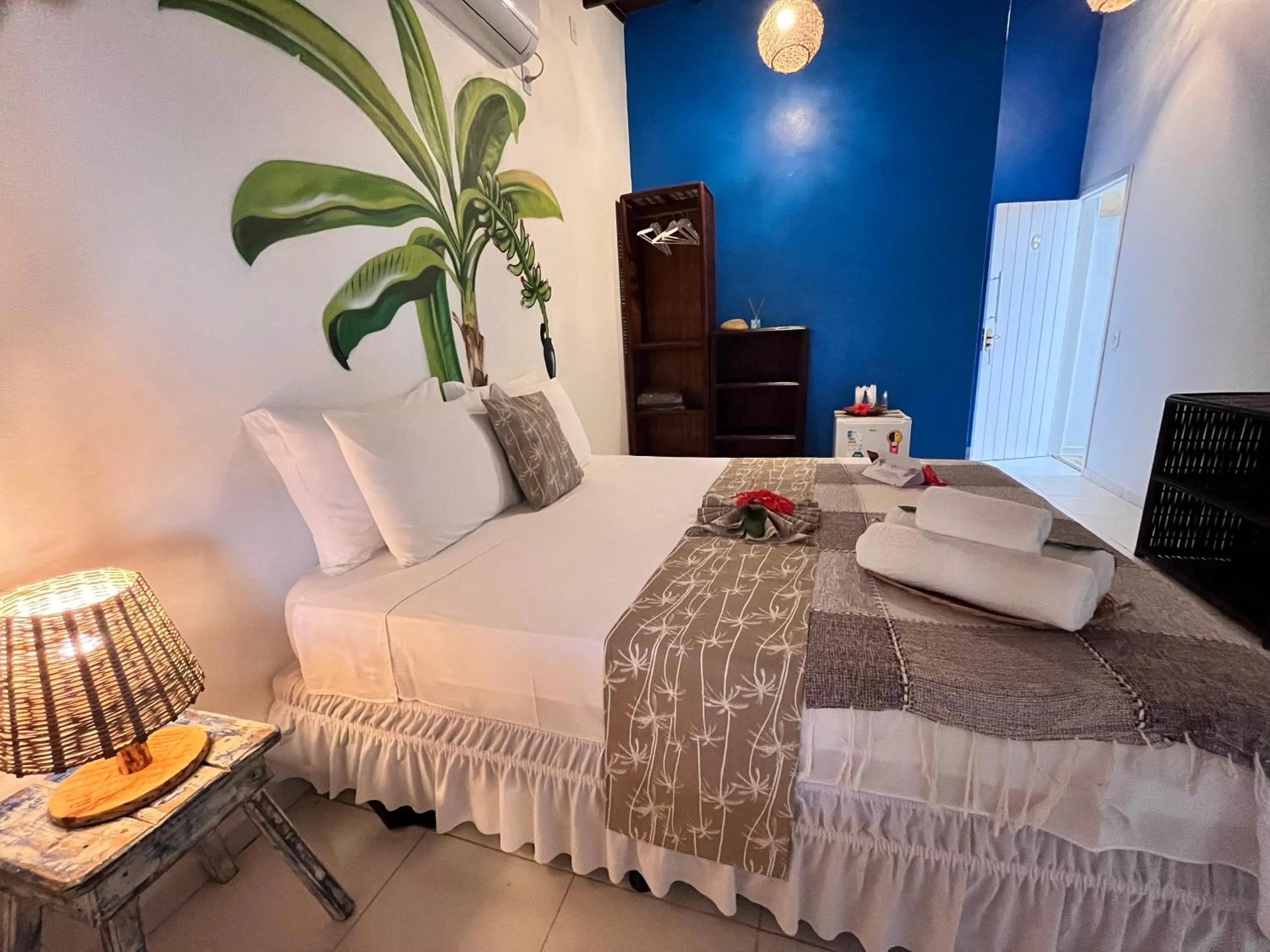 Bedroom, Bed in Pousada Nascente do Sol