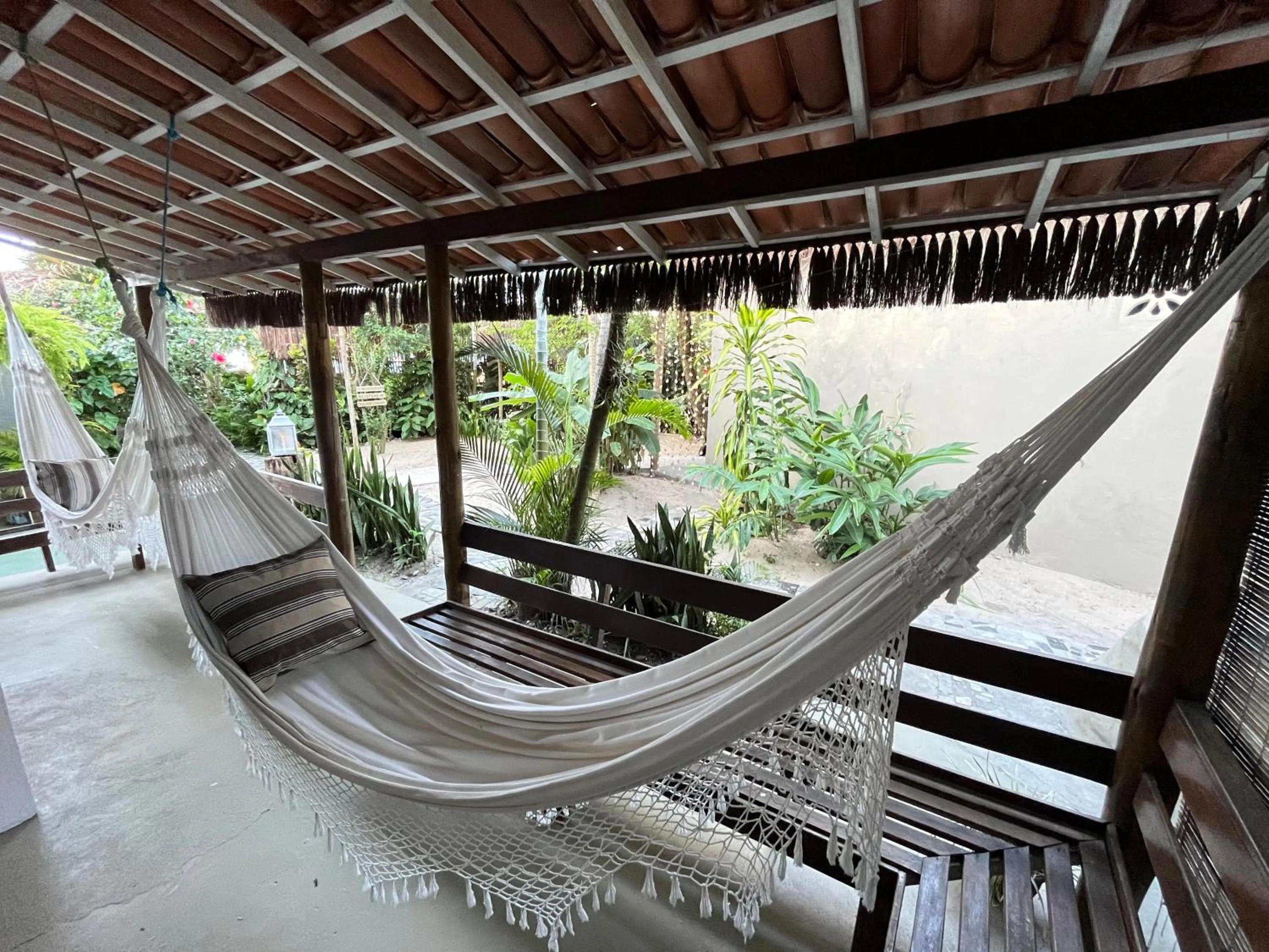 Balcony/Terrace in Pousada Nascente do Sol