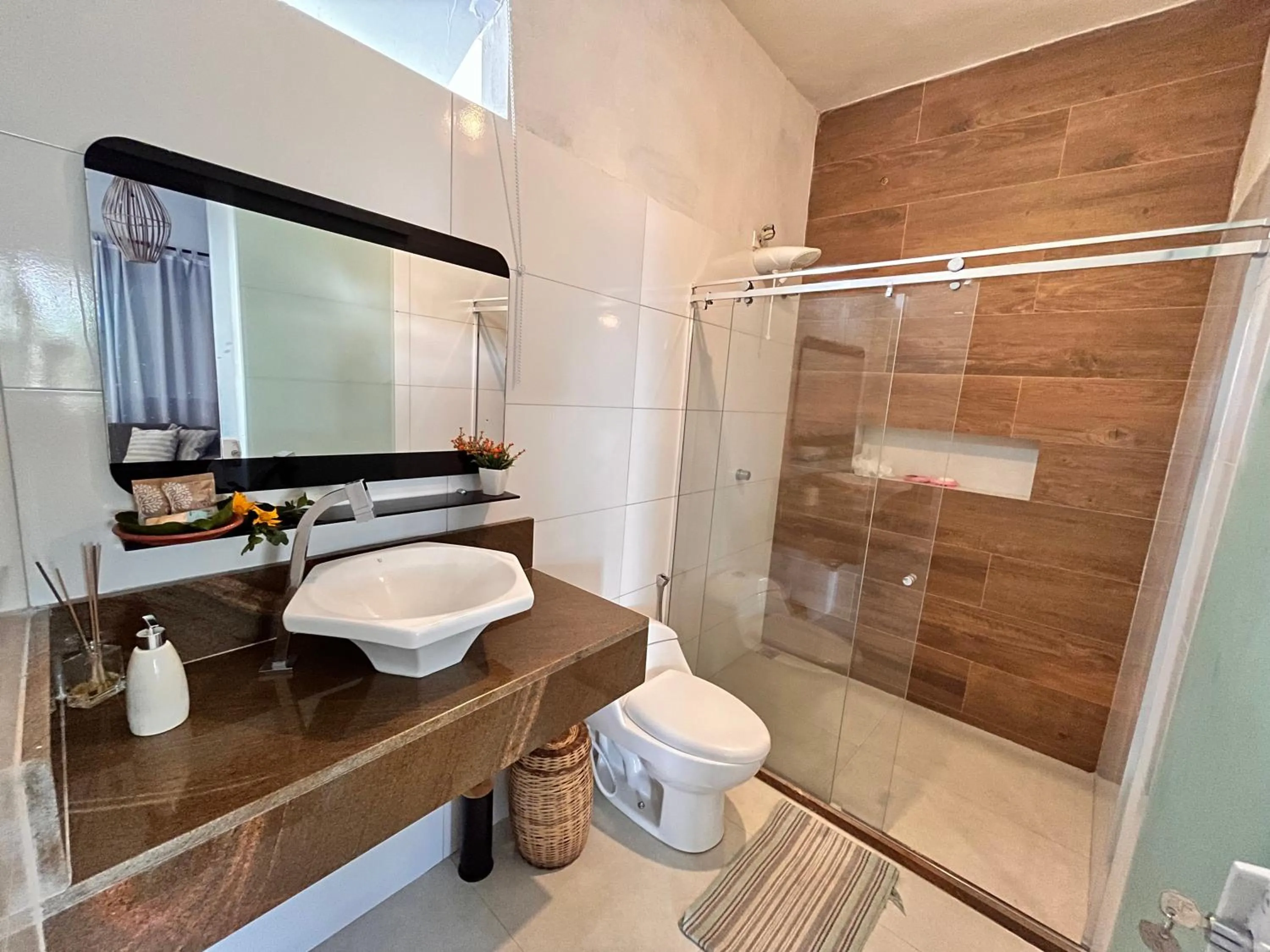 Bathroom in Pousada Nascente do Sol