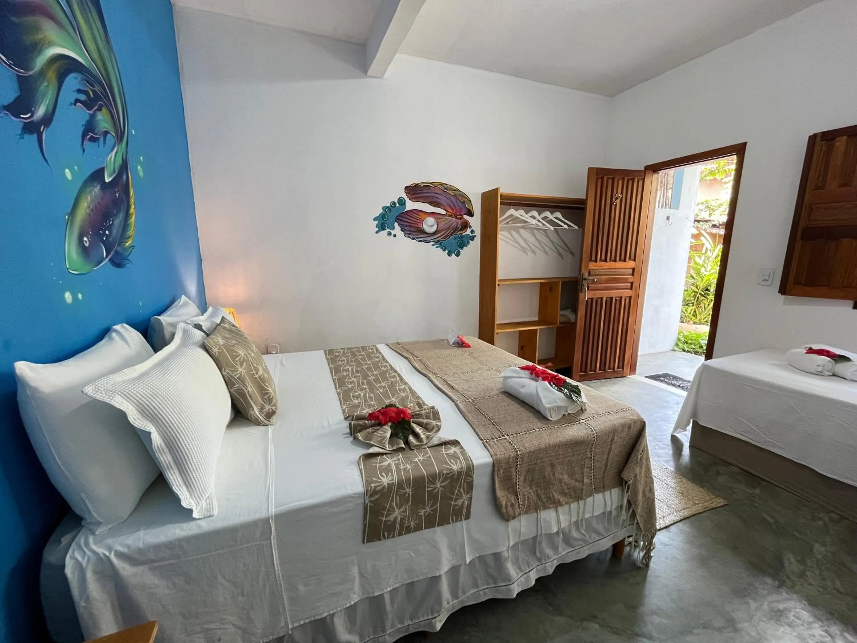 Bedroom, Bed in Pousada Nascente do Sol