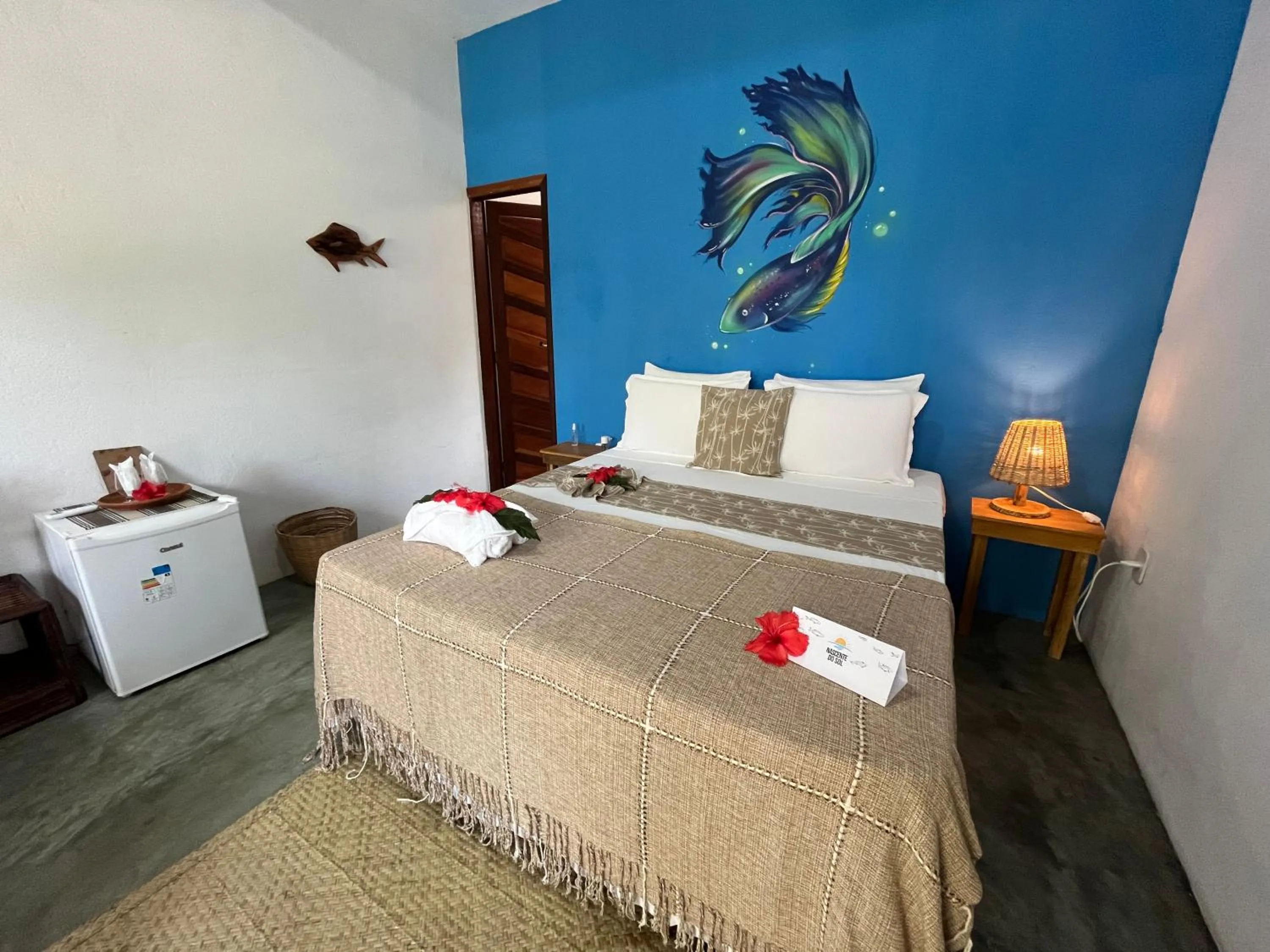 Bedroom, Bed in Pousada Nascente do Sol