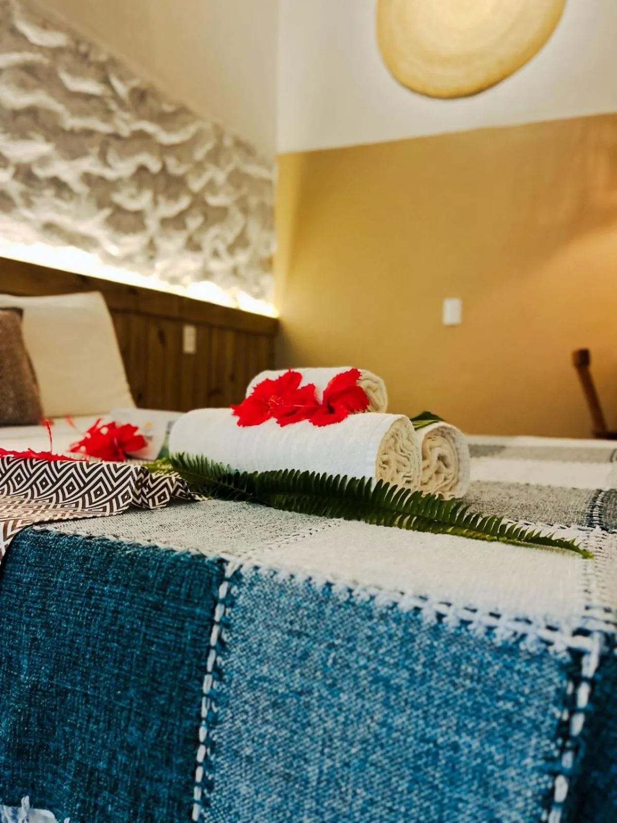 Bed in Pousada Nascente do Sol